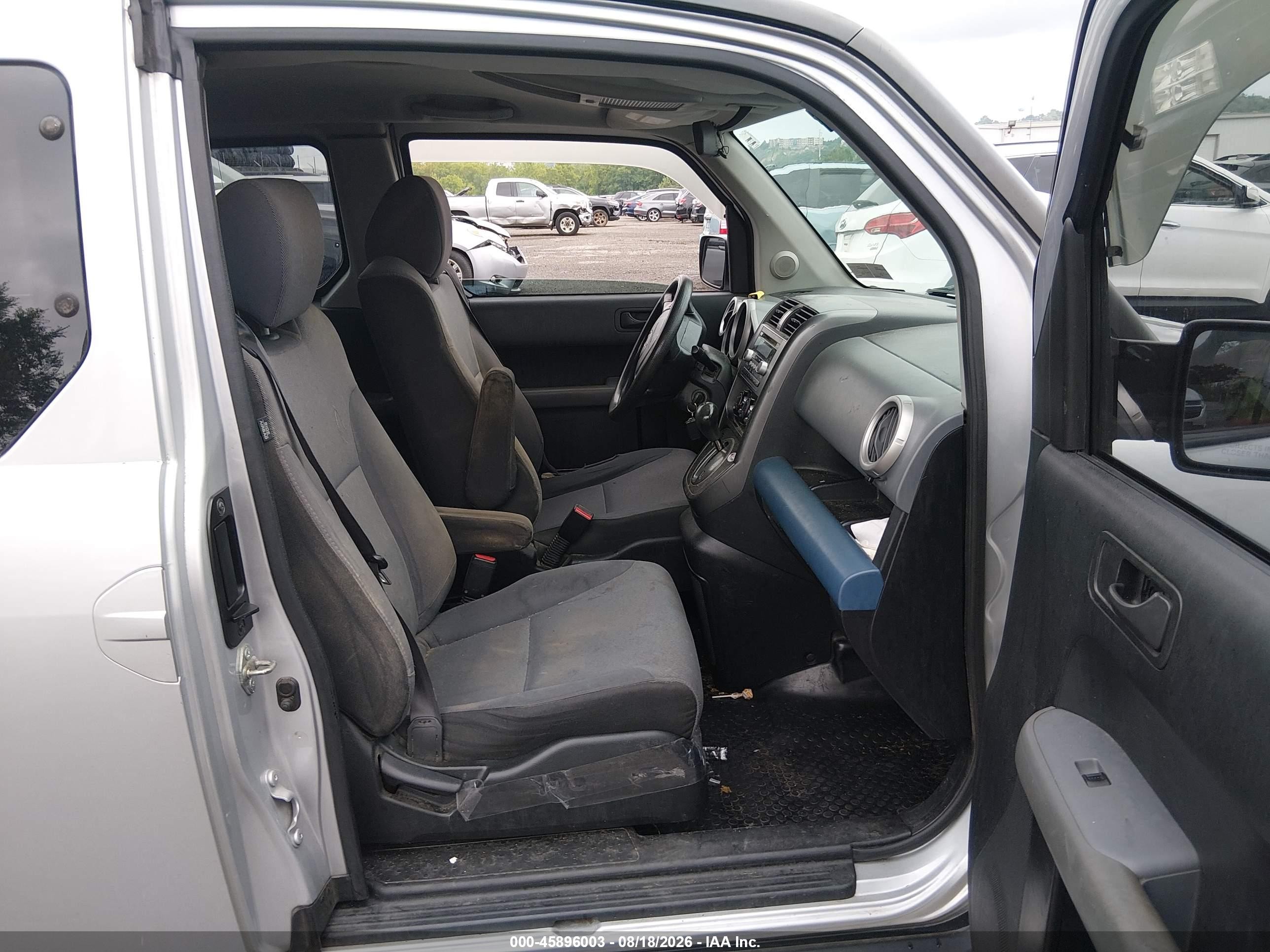 2007 Honda Element Ex Silver vin: 5J6YH28707L006683