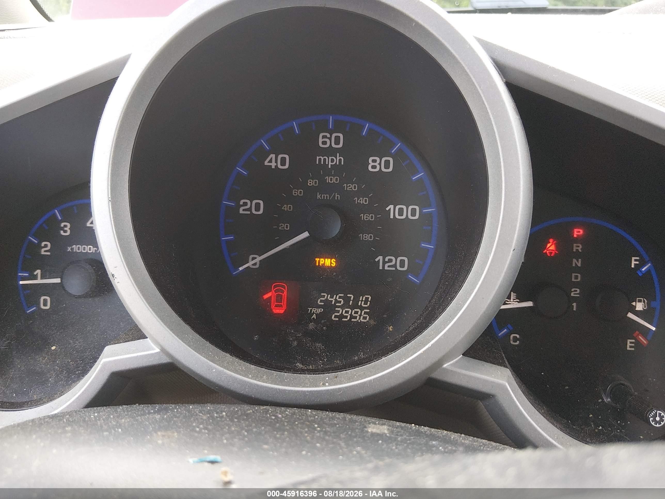 2008 Honda Element Ex Burgundy vin: 5J6YH28708L005342