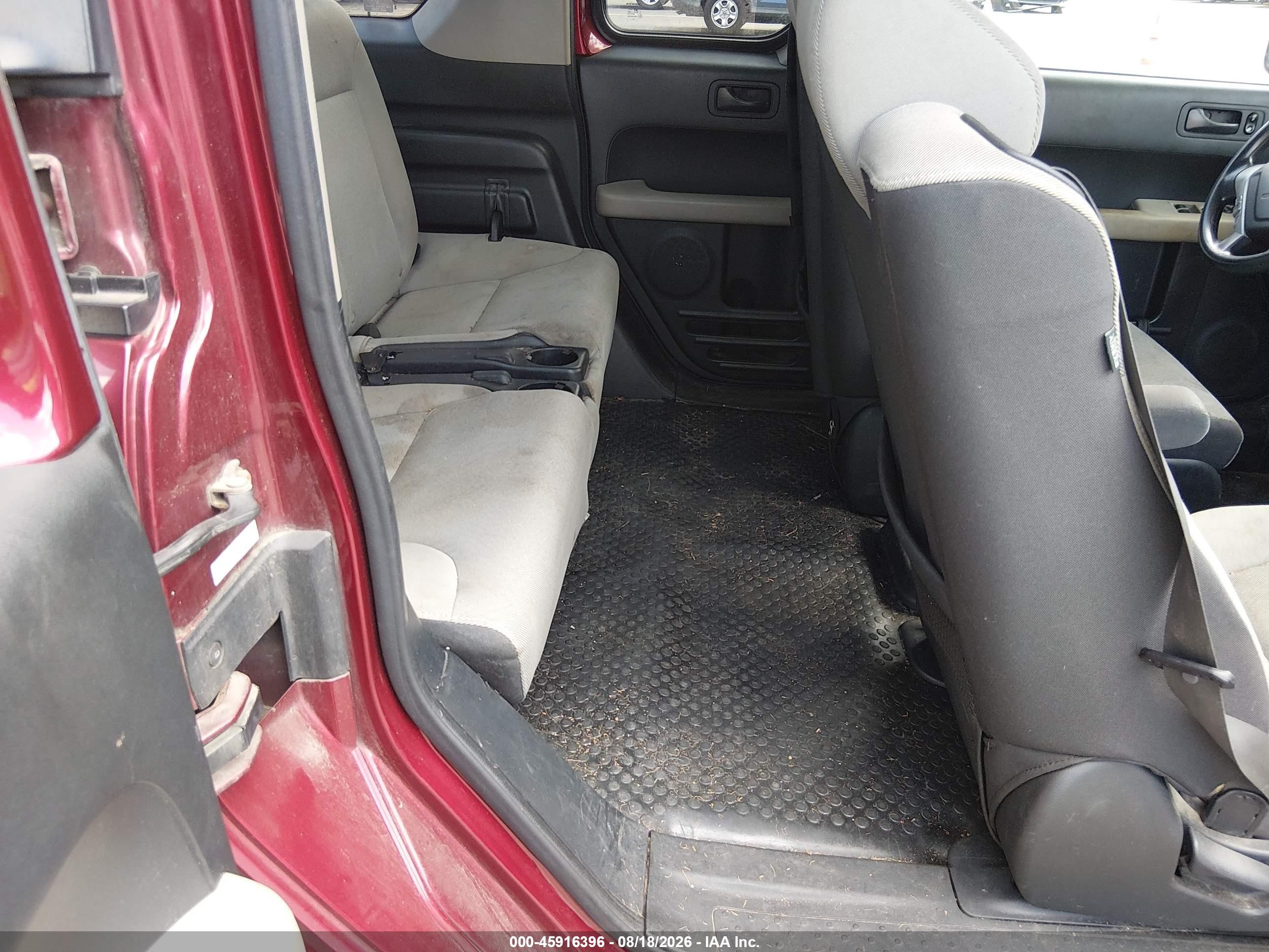 2008 Honda Element Ex Burgundy vin: 5J6YH28708L005342