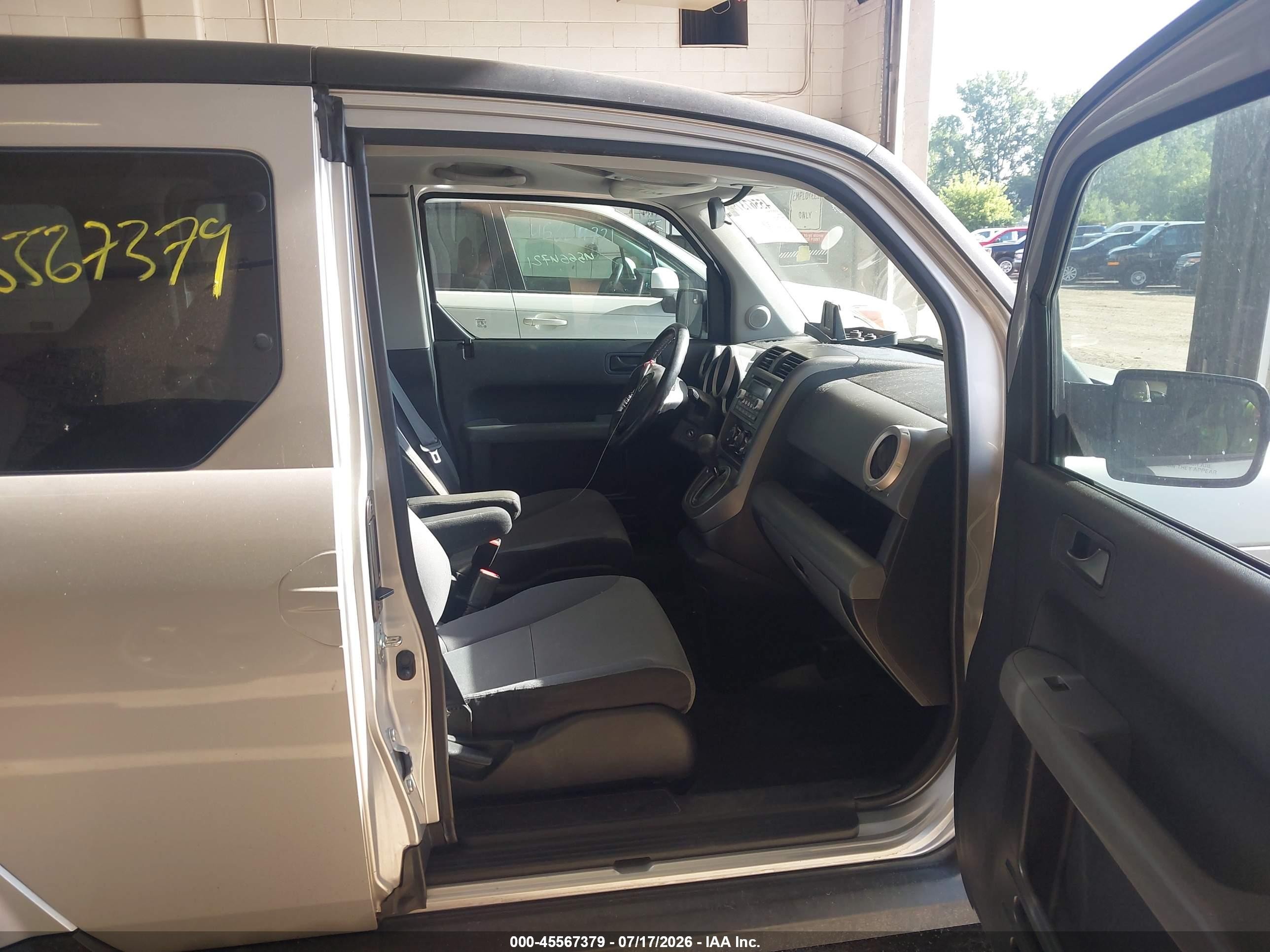 2008 Honda Element Ex Silver vin: 5J6YH28708L005423