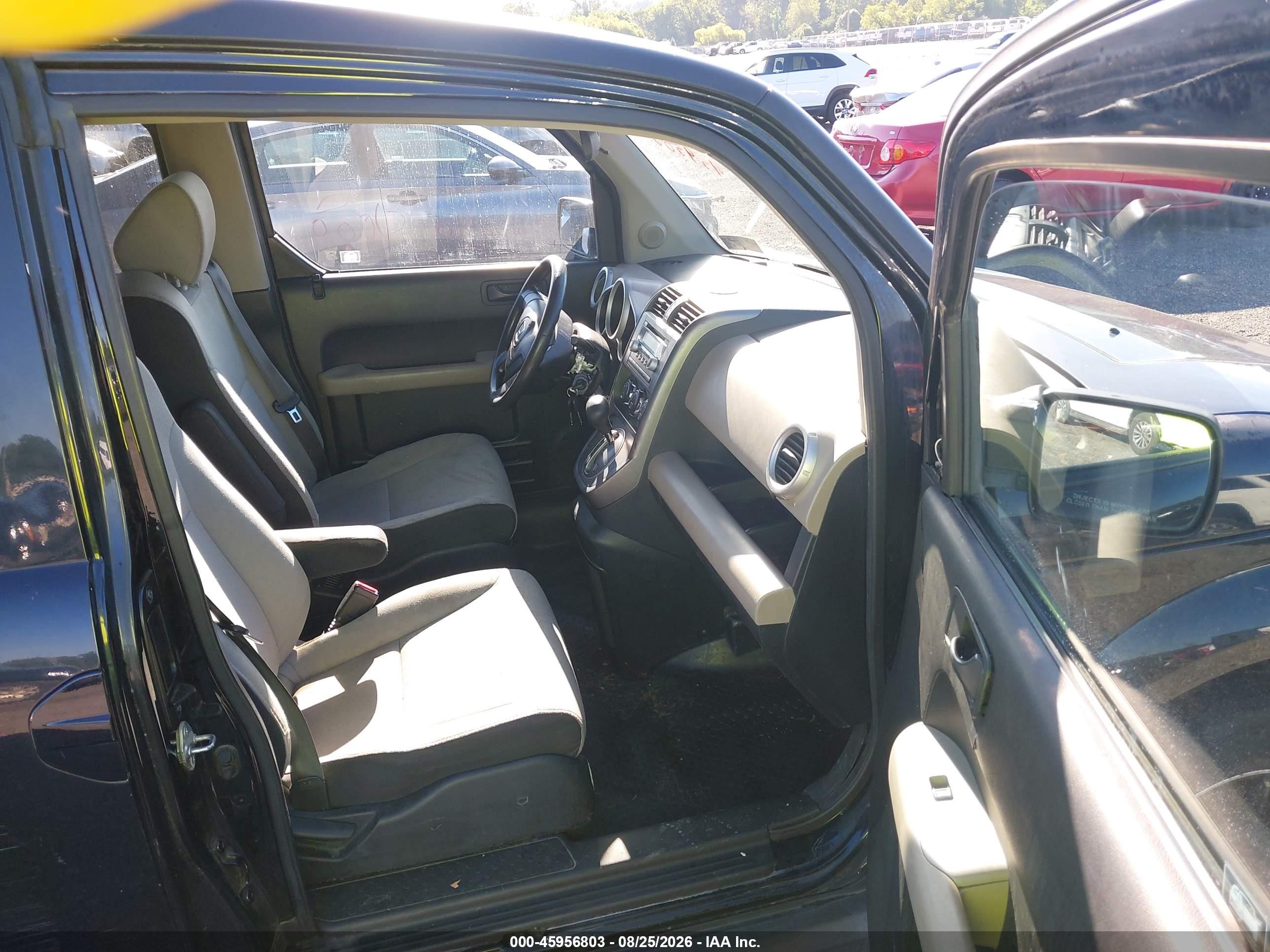 2008 Honda Element Ex Black vin: 5J6YH28708L005809