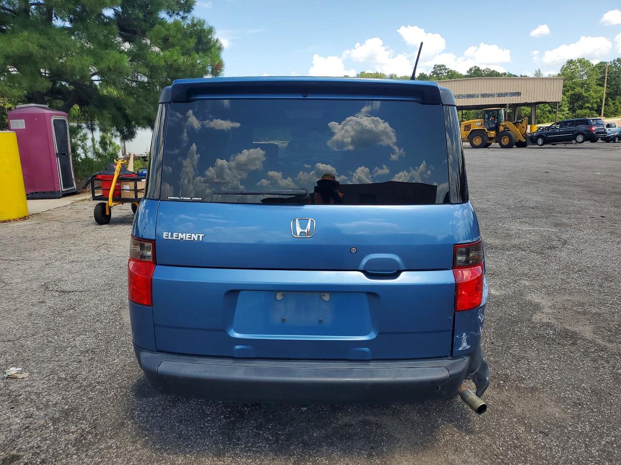 2008 Honda Element Ex Blue vin: 5J6YH28708L010847