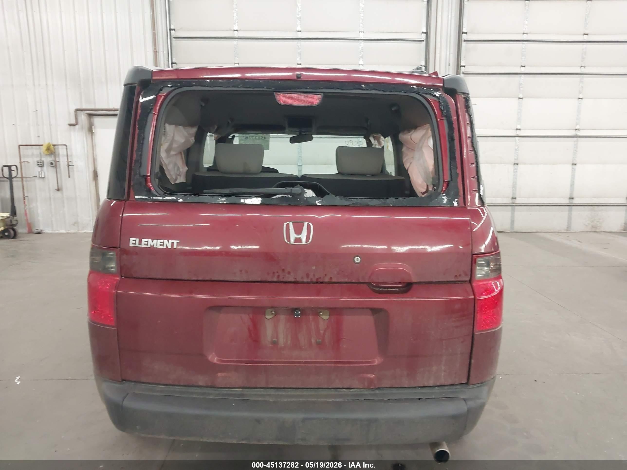 2008 Honda Element Ex Темно-бордовый vin: 5J6YH28708L012663