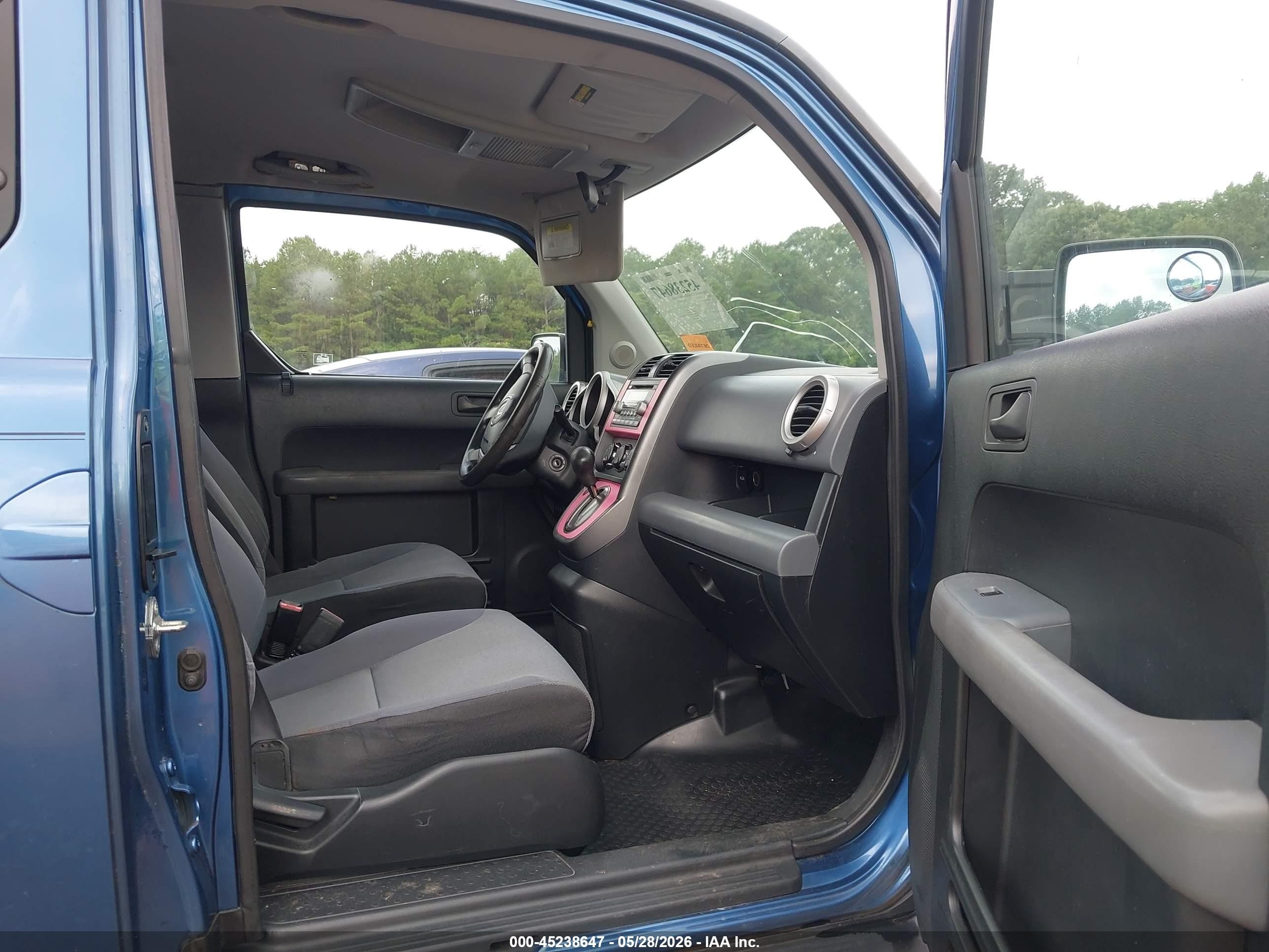 2008 Honda Element Ex Blue vin: 5J6YH28708L015708