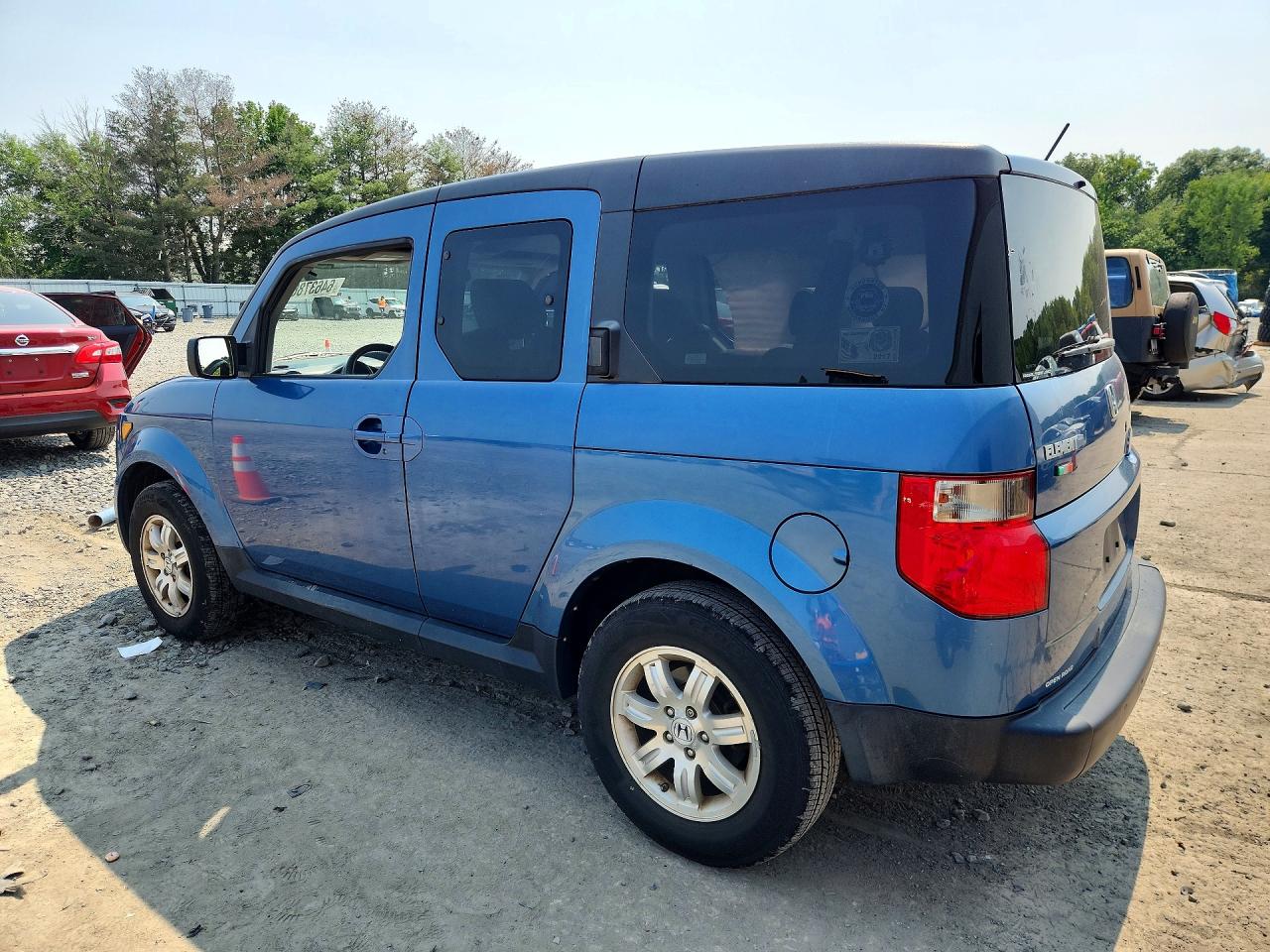 2008 Honda Element Ex Blue vin: 5J6YH28708L018723
