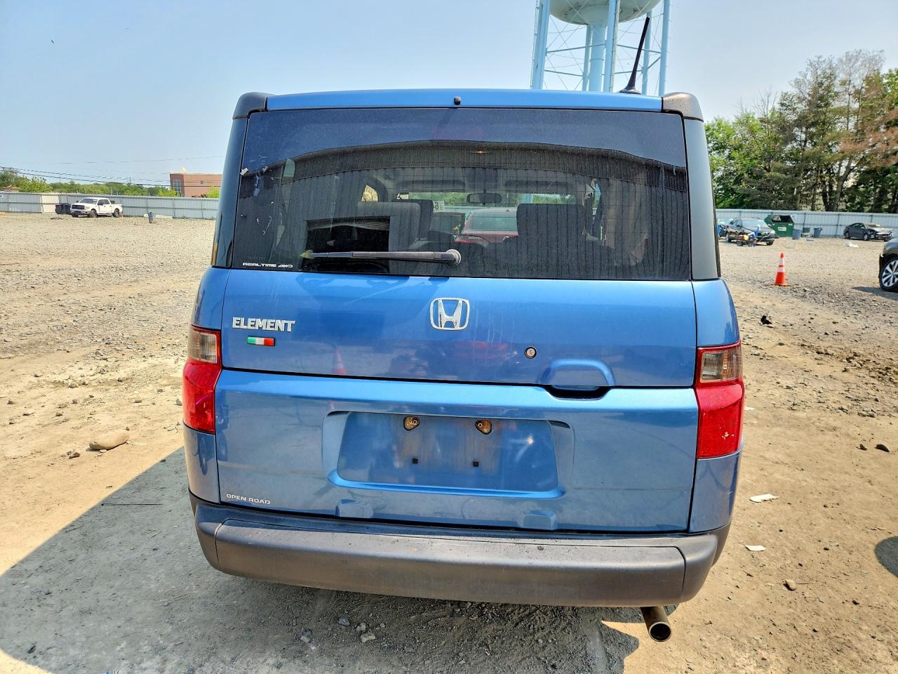 2008 Honda Element Ex Blue vin: 5J6YH28708L018723