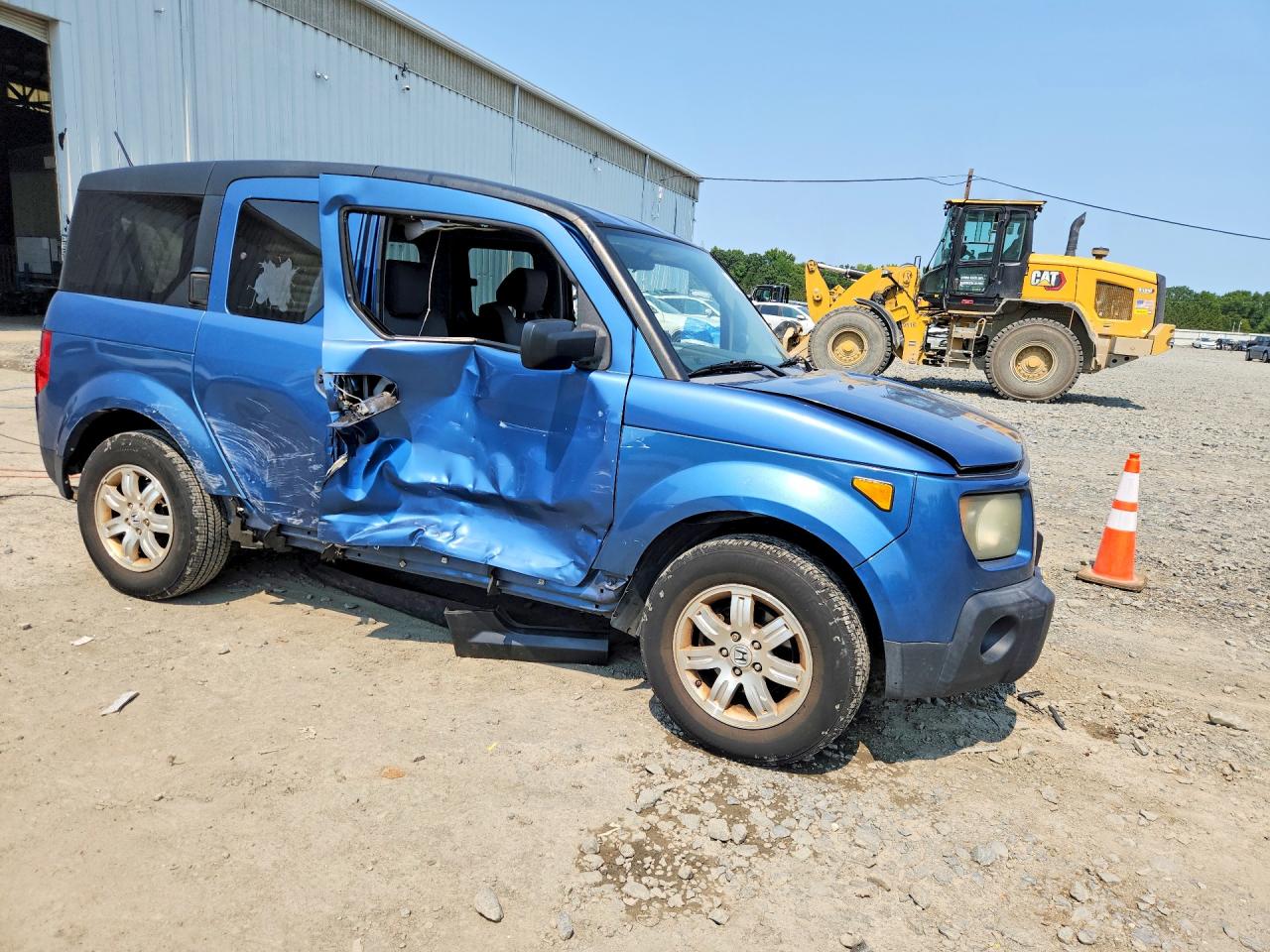 2008 Honda Element Ex Blue vin: 5J6YH28708L018723
