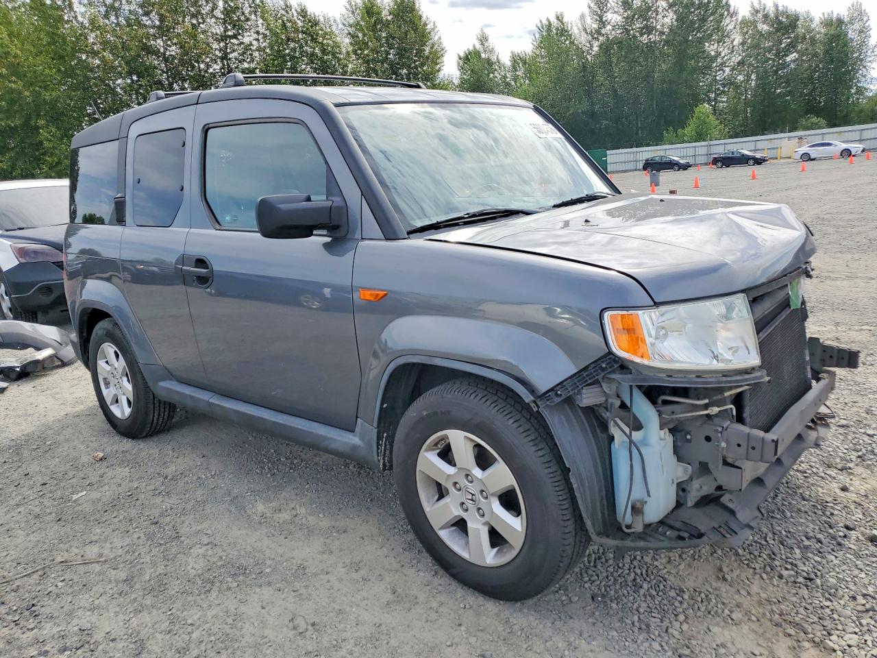 2009 Honda Element Ex Silver vin: 5J6YH28709L001812
