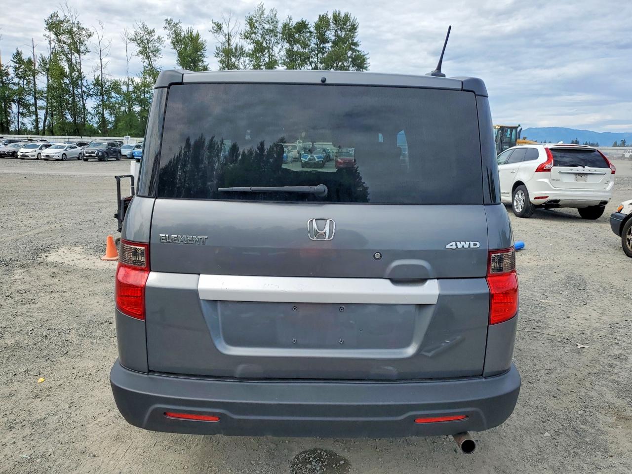 2009 Honda Element Ex Silver vin: 5J6YH28709L001812