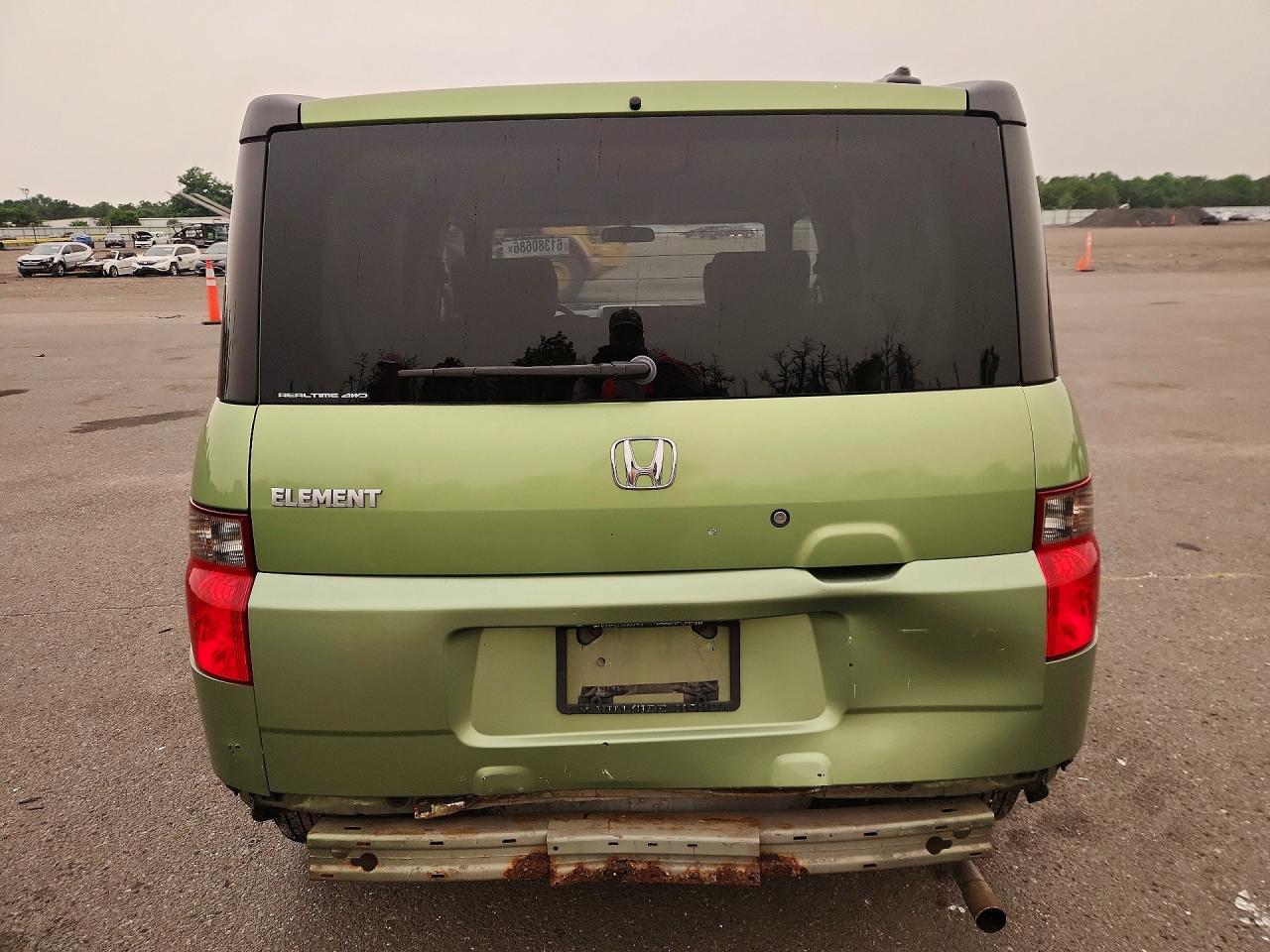 2006 Honda Element Ex Green vin: 5J6YH28716L028206