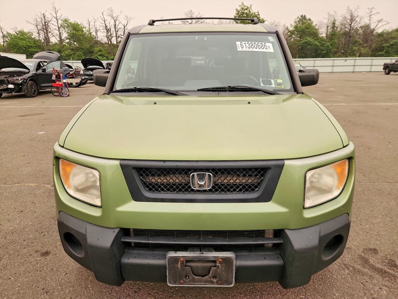 2006 Honda Element Ex Green vin: 5J6YH28716L028206