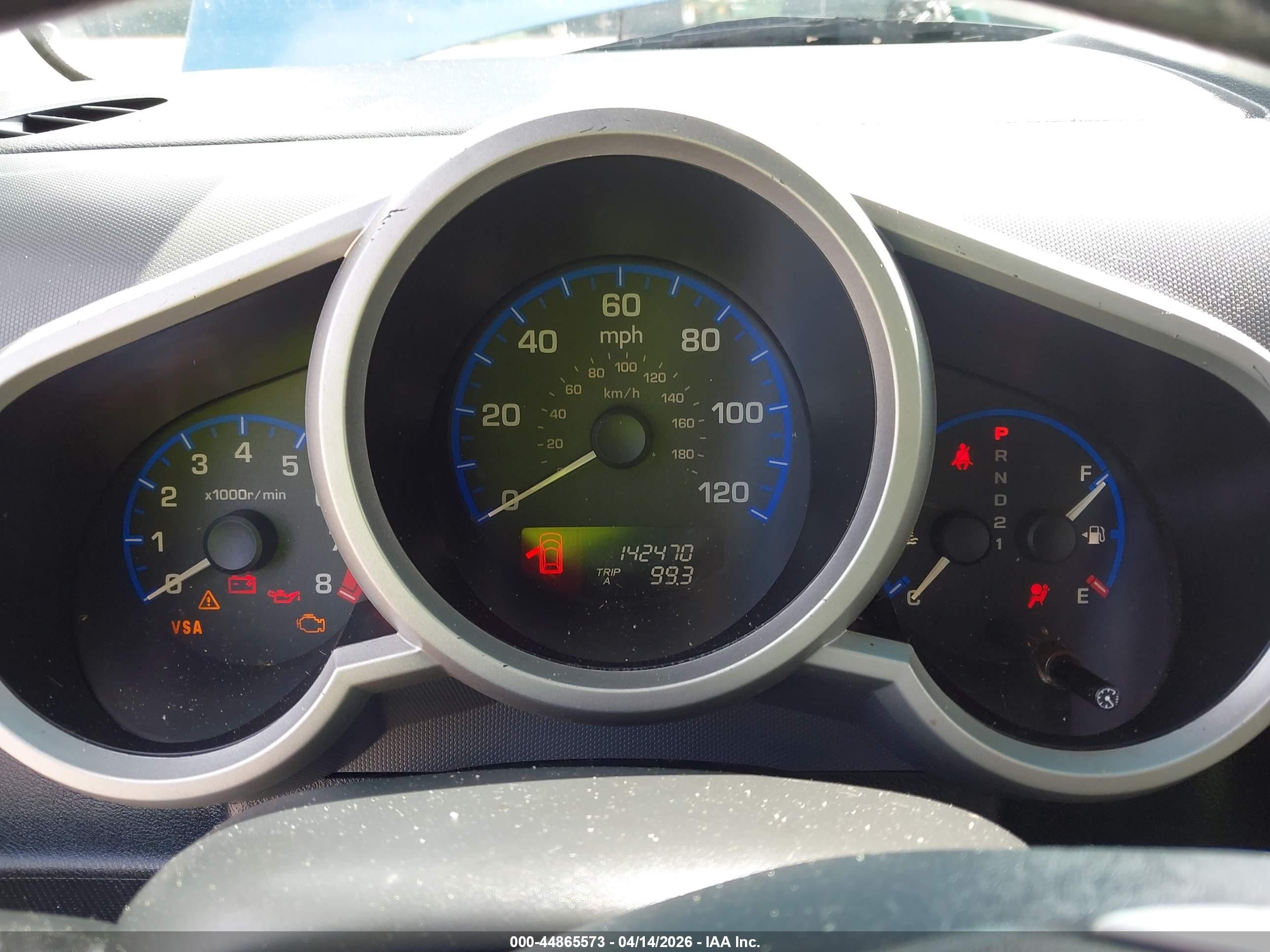 2007 Honda Element Ex Blue vin: 5J6YH28717L015697