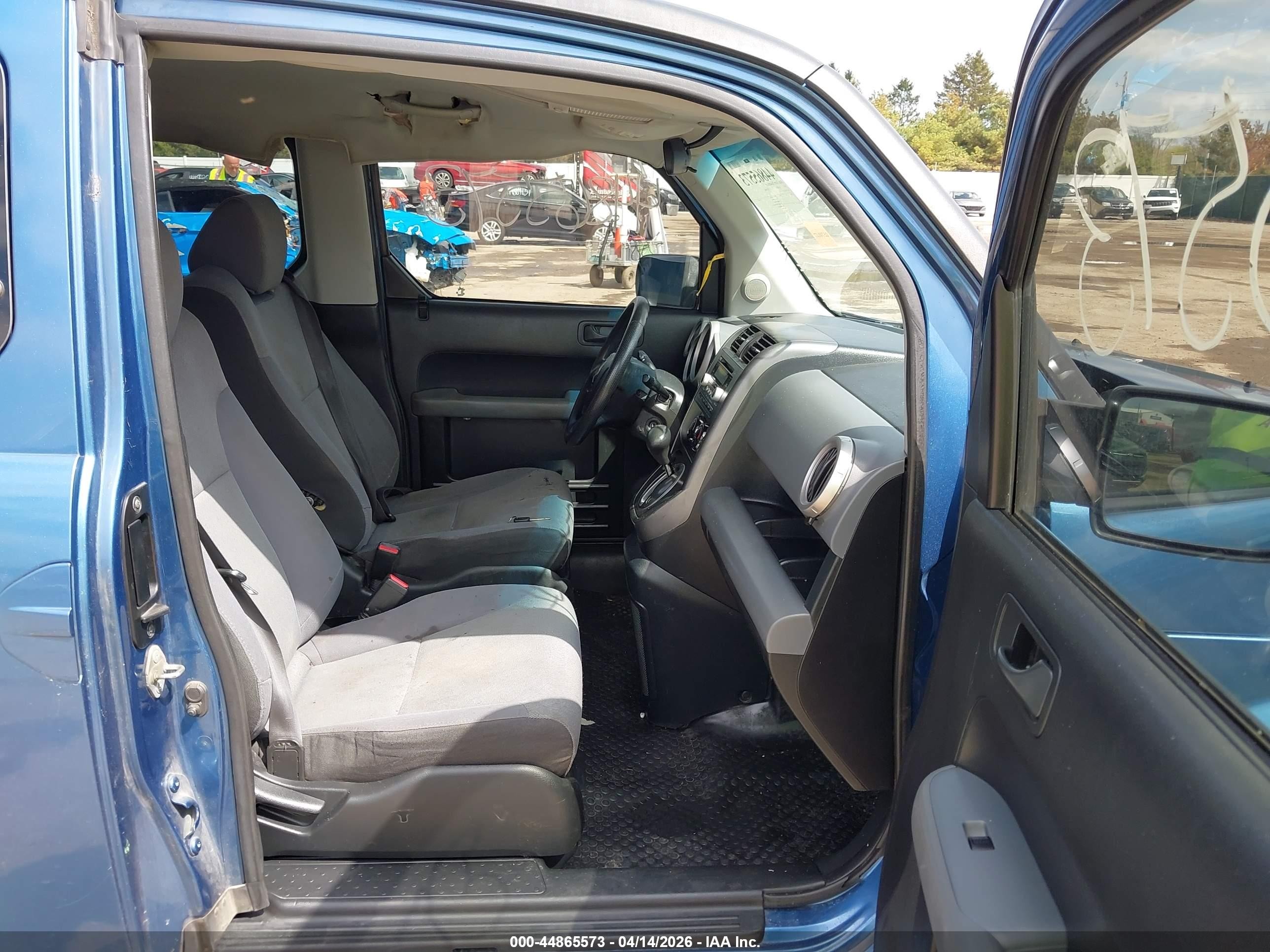 2007 Honda Element Ex Blue vin: 5J6YH28717L015697