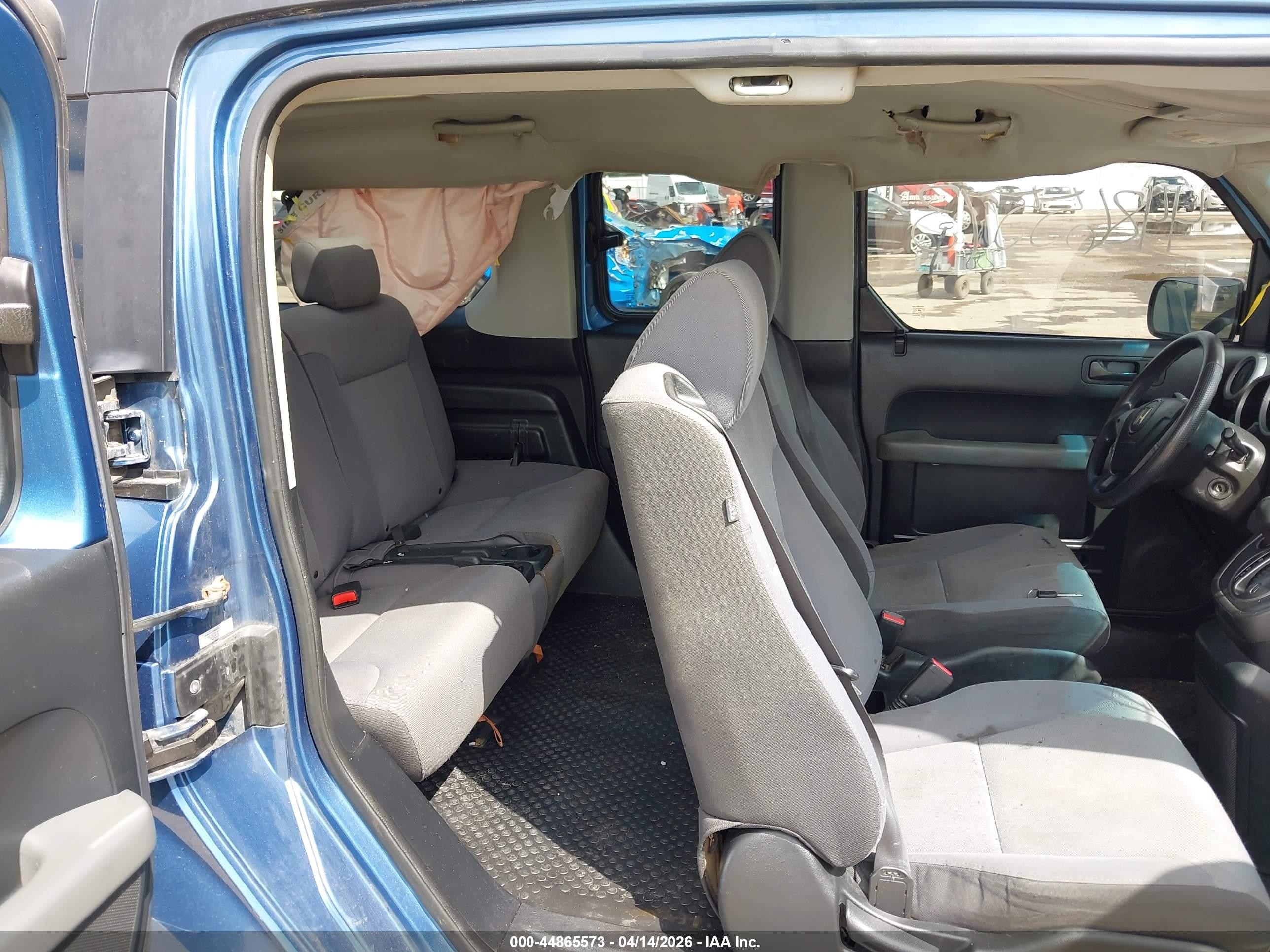 2007 Honda Element Ex Blue vin: 5J6YH28717L015697