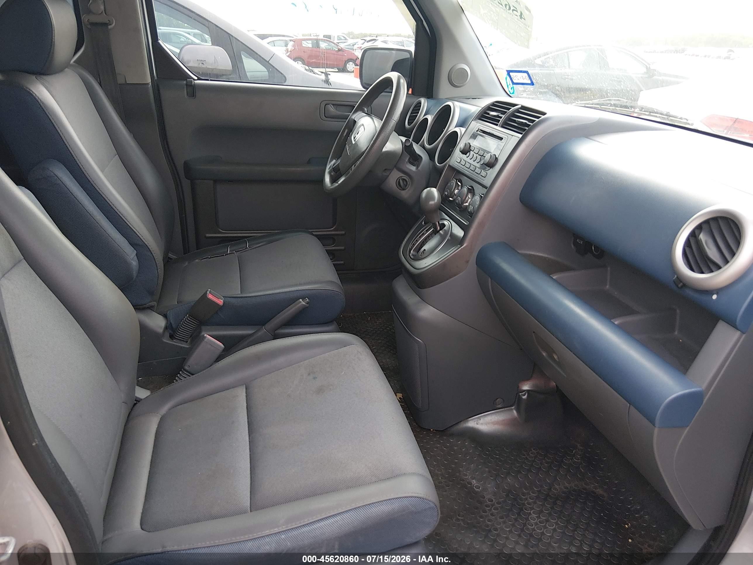 2006 Honda Element Ex-p Silver vin: 5J6YH28726L000348