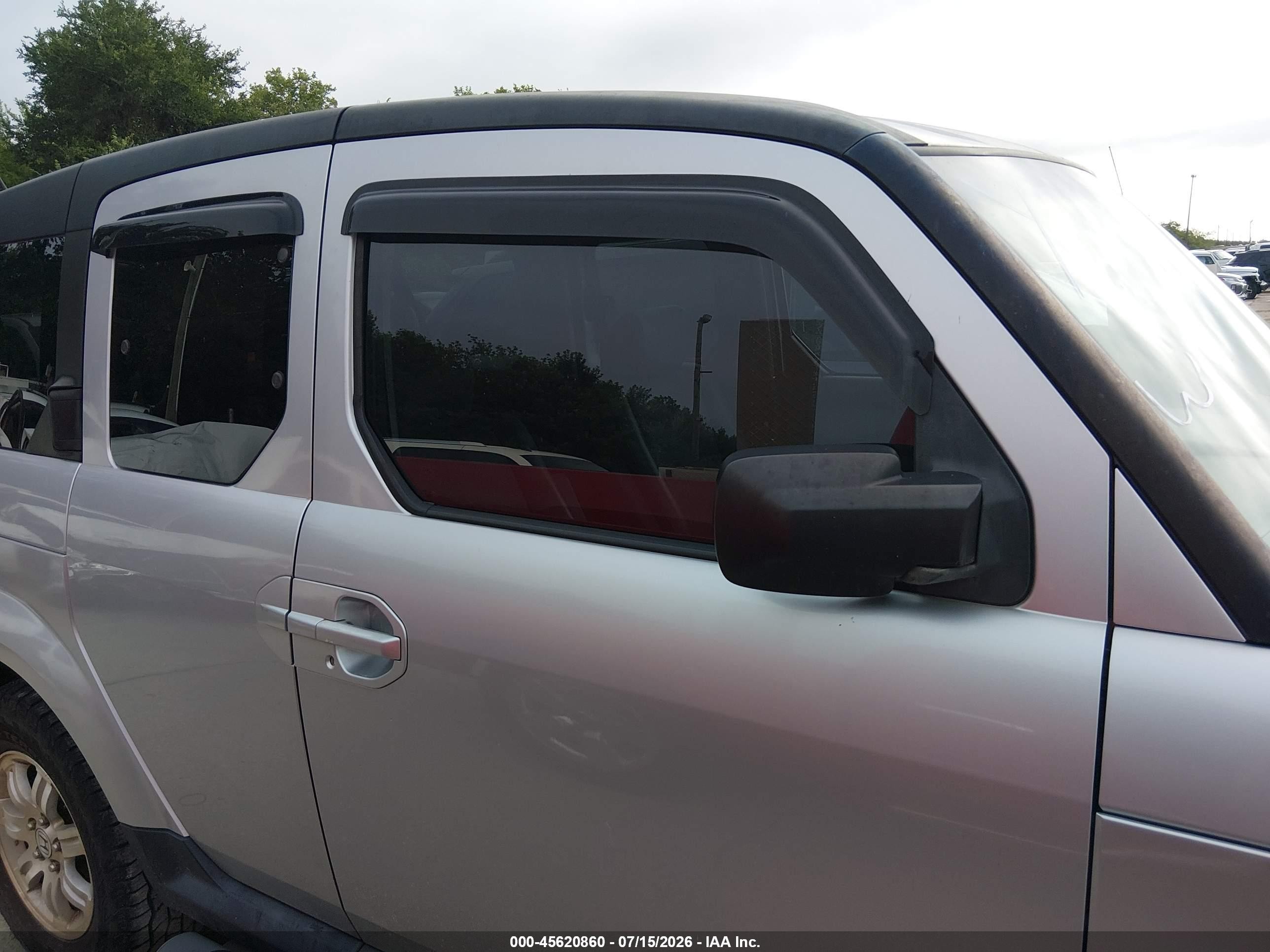 2006 Honda Element Ex-p Silver vin: 5J6YH28726L000348
