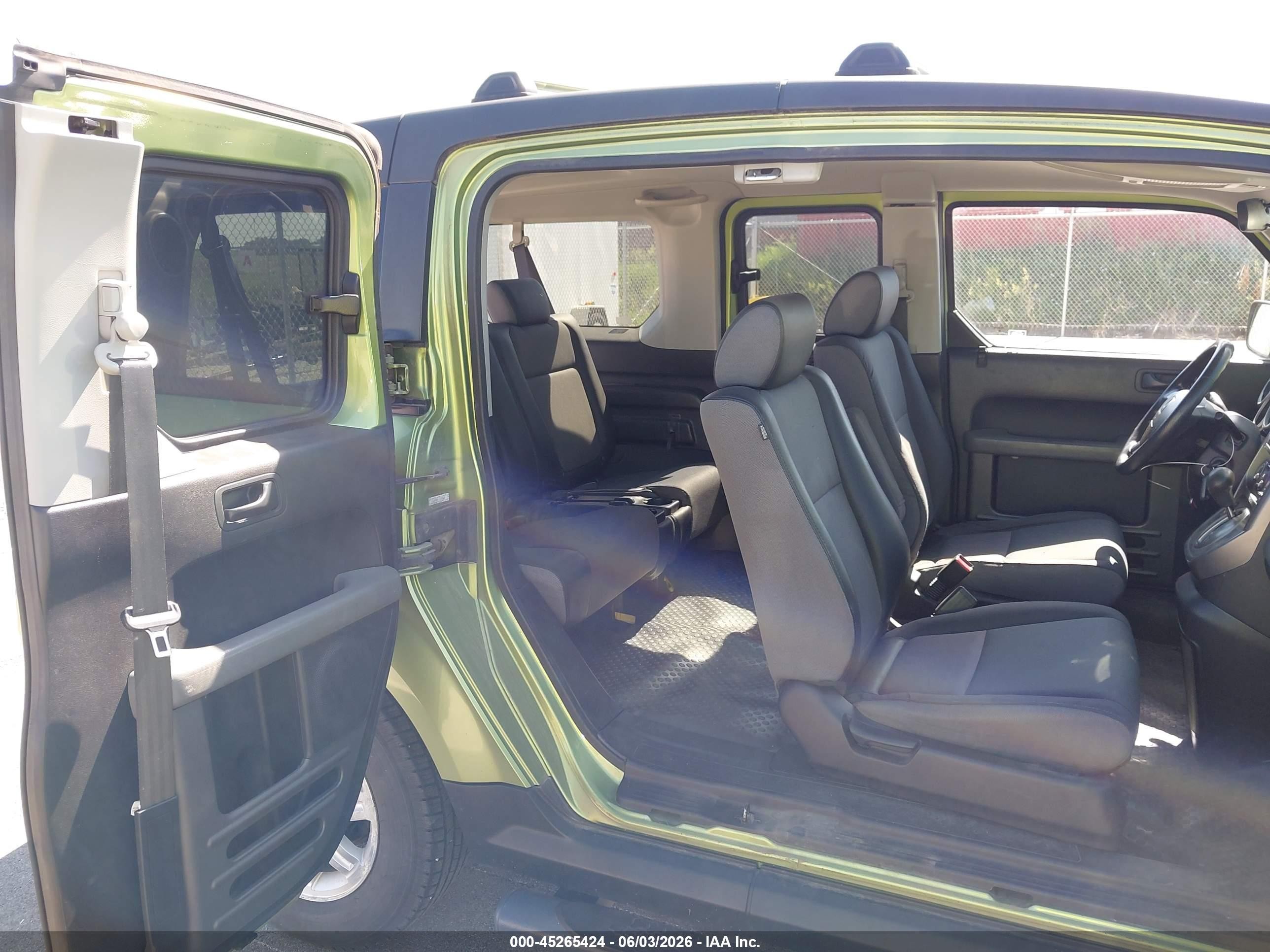 2006 Honda Element Ex-p Green vin: 5J6YH28726L018641