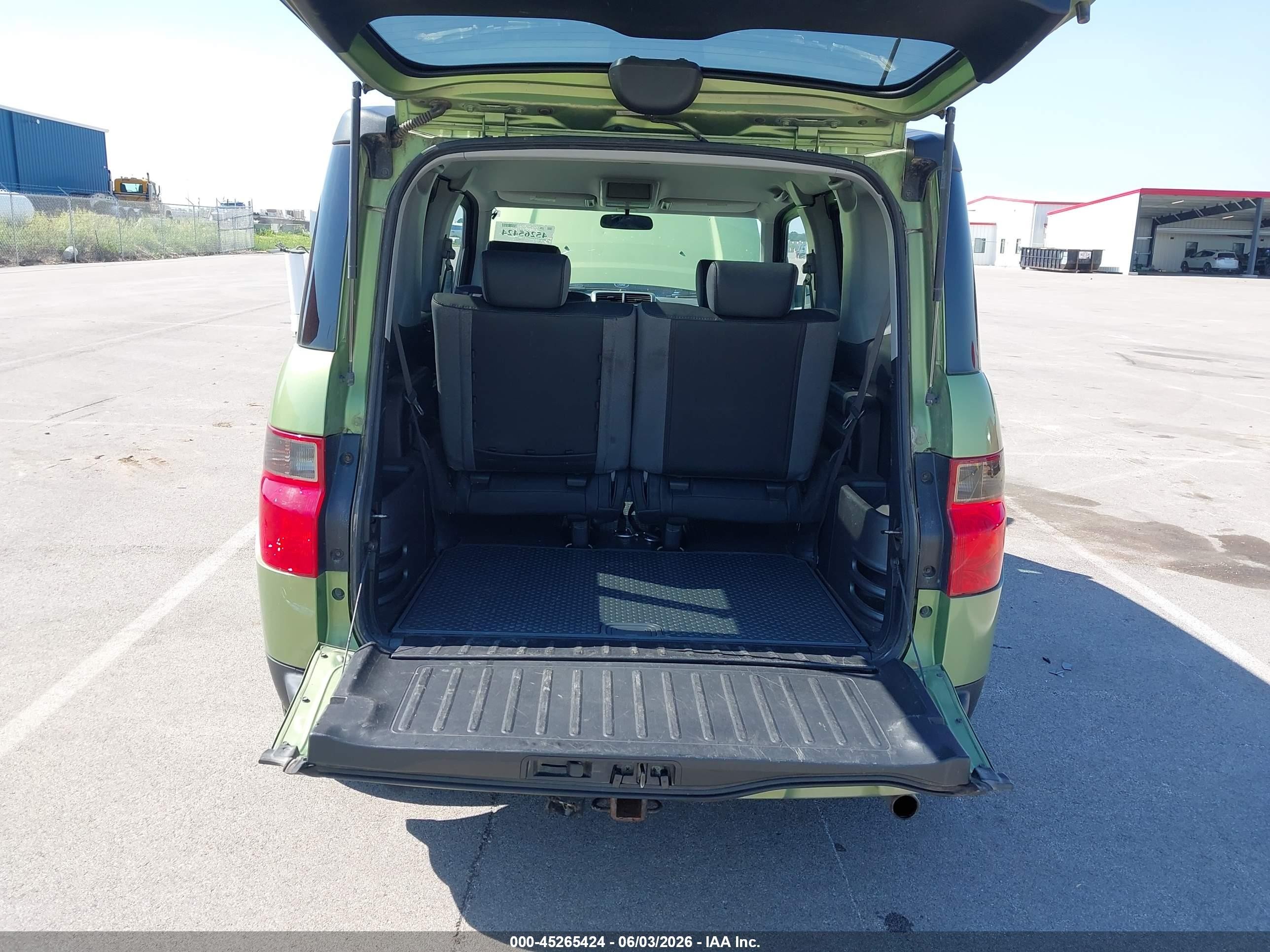 2006 Honda Element Ex-p Green vin: 5J6YH28726L018641