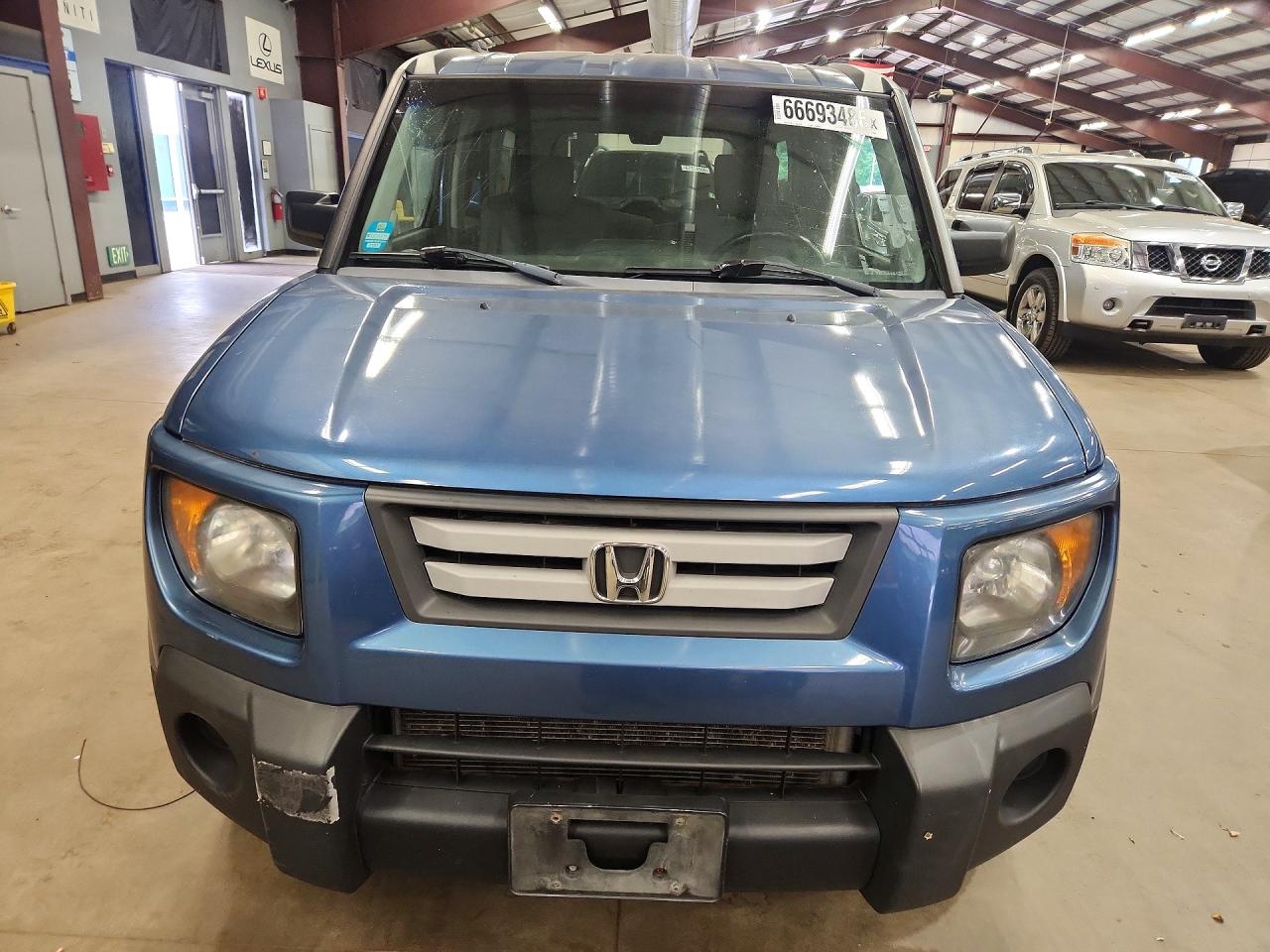 2008 Honda Element Ex Blue vin: 5J6YH28728L010848