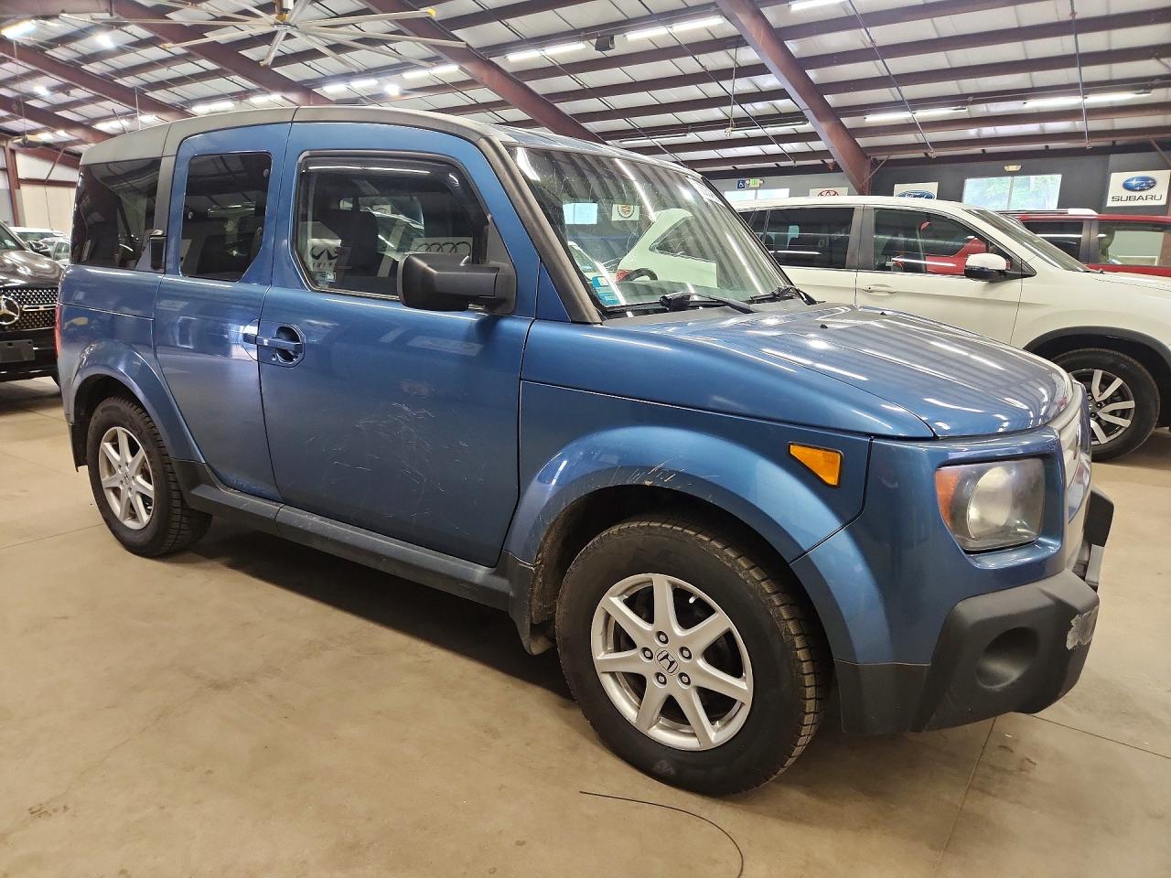 2008 Honda Element Ex Blue vin: 5J6YH28728L010848