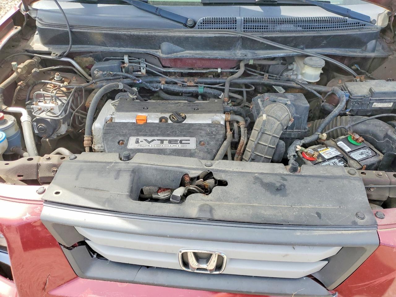 2008 Honda Element Ex Maroon vin: 5J6YH28728L010929