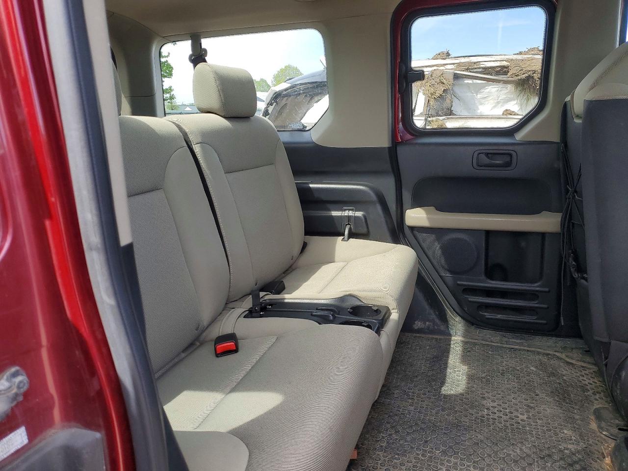 2008 Honda Element Ex Maroon vin: 5J6YH28728L010929