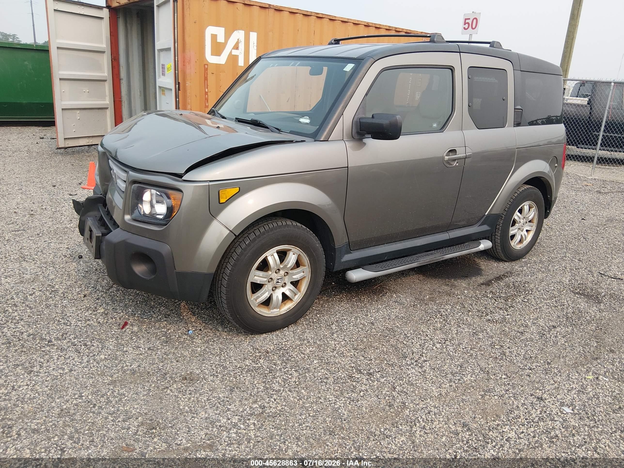 2008 Honda Element Ex Champagne vin: 5J6YH28728L015600
