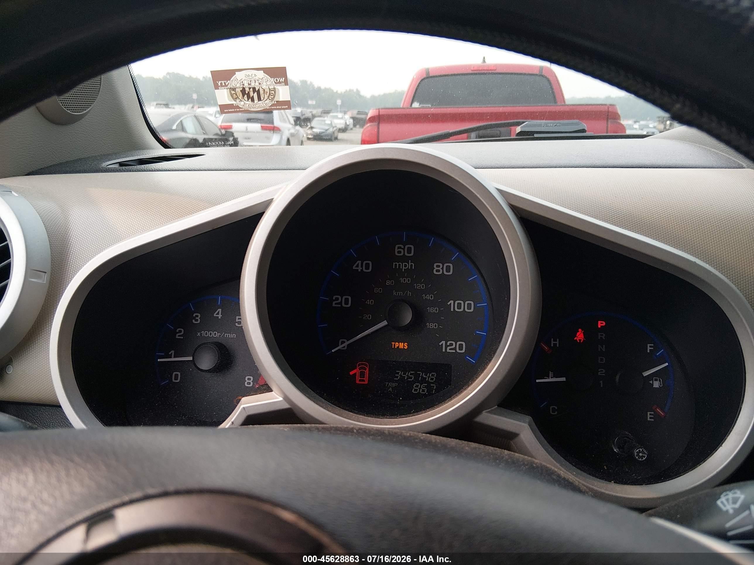 2008 Honda Element Ex Champagne vin: 5J6YH28728L015600