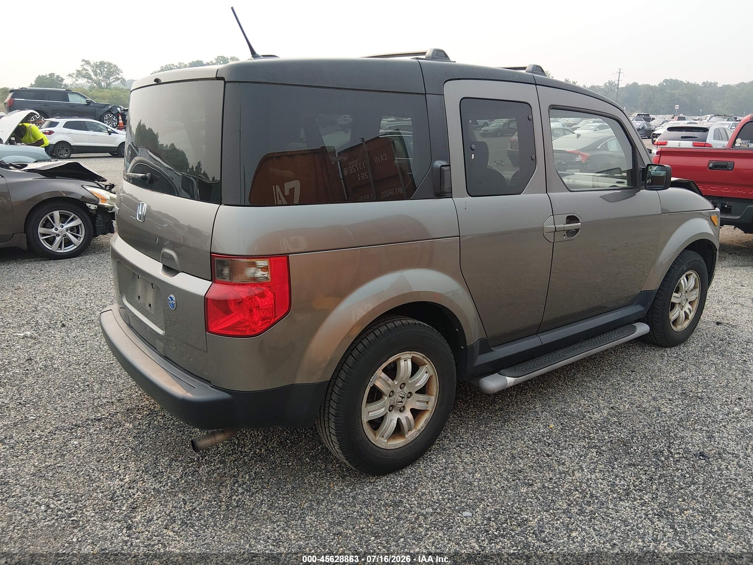 2008 Honda Element Ex Champagne vin: 5J6YH28728L015600