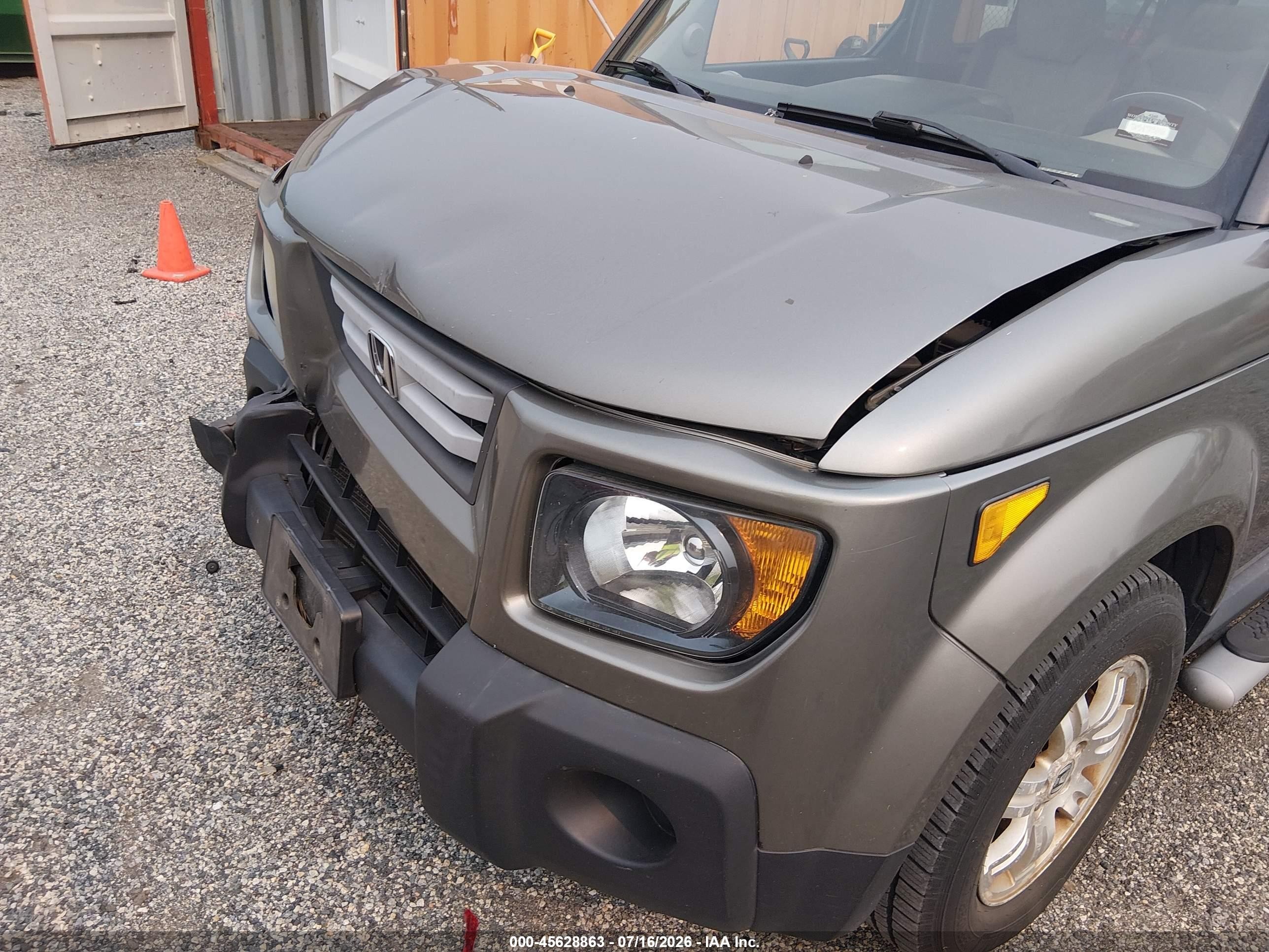 2008 Honda Element Ex Champagne vin: 5J6YH28728L015600