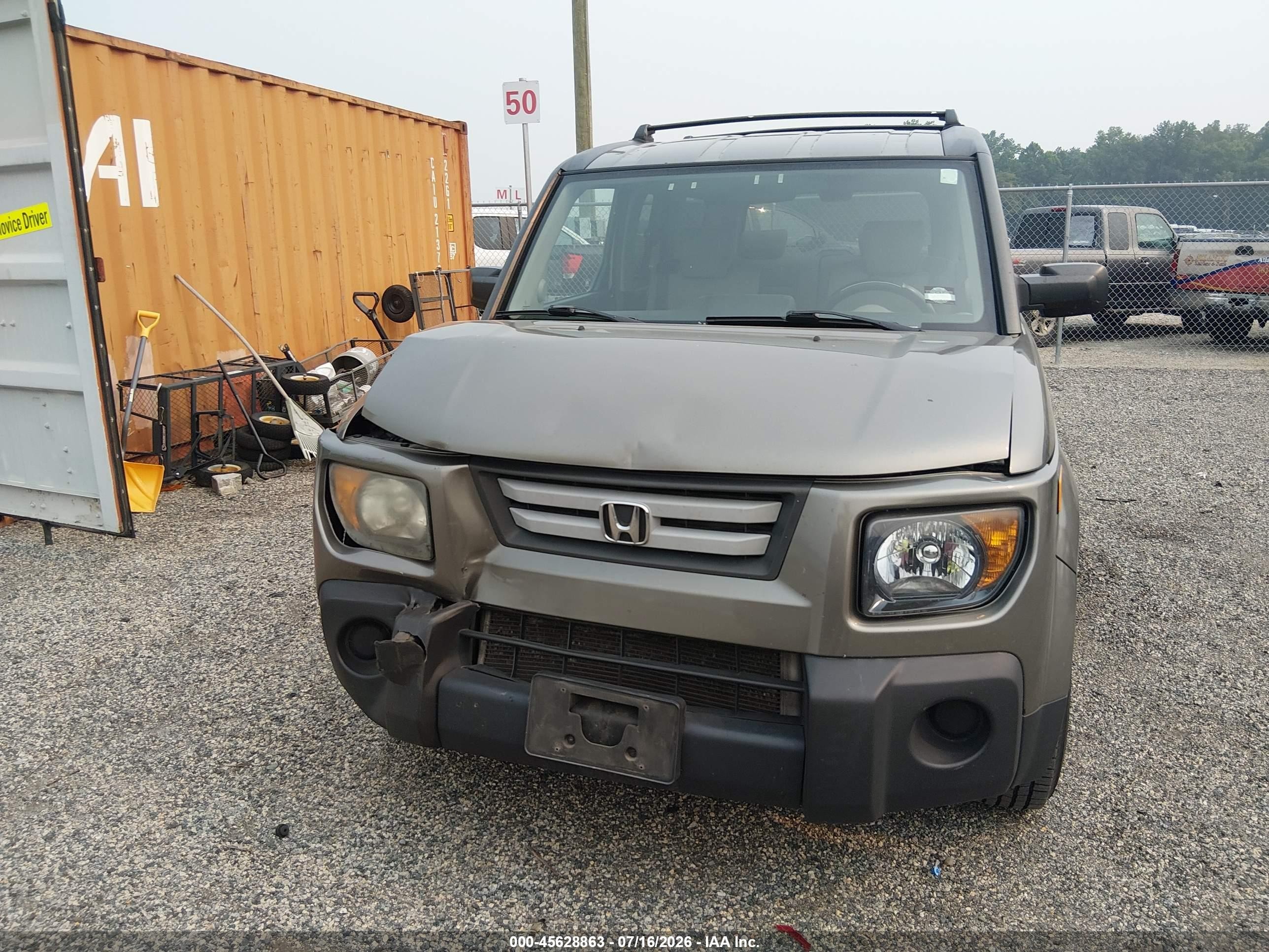 2008 Honda Element Ex Champagne vin: 5J6YH28728L015600