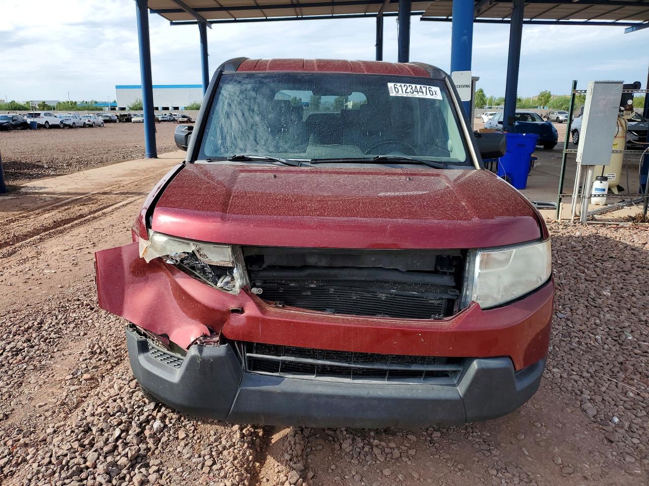 2009 Honda Element Ex Red vin: 5J6YH28729L002458