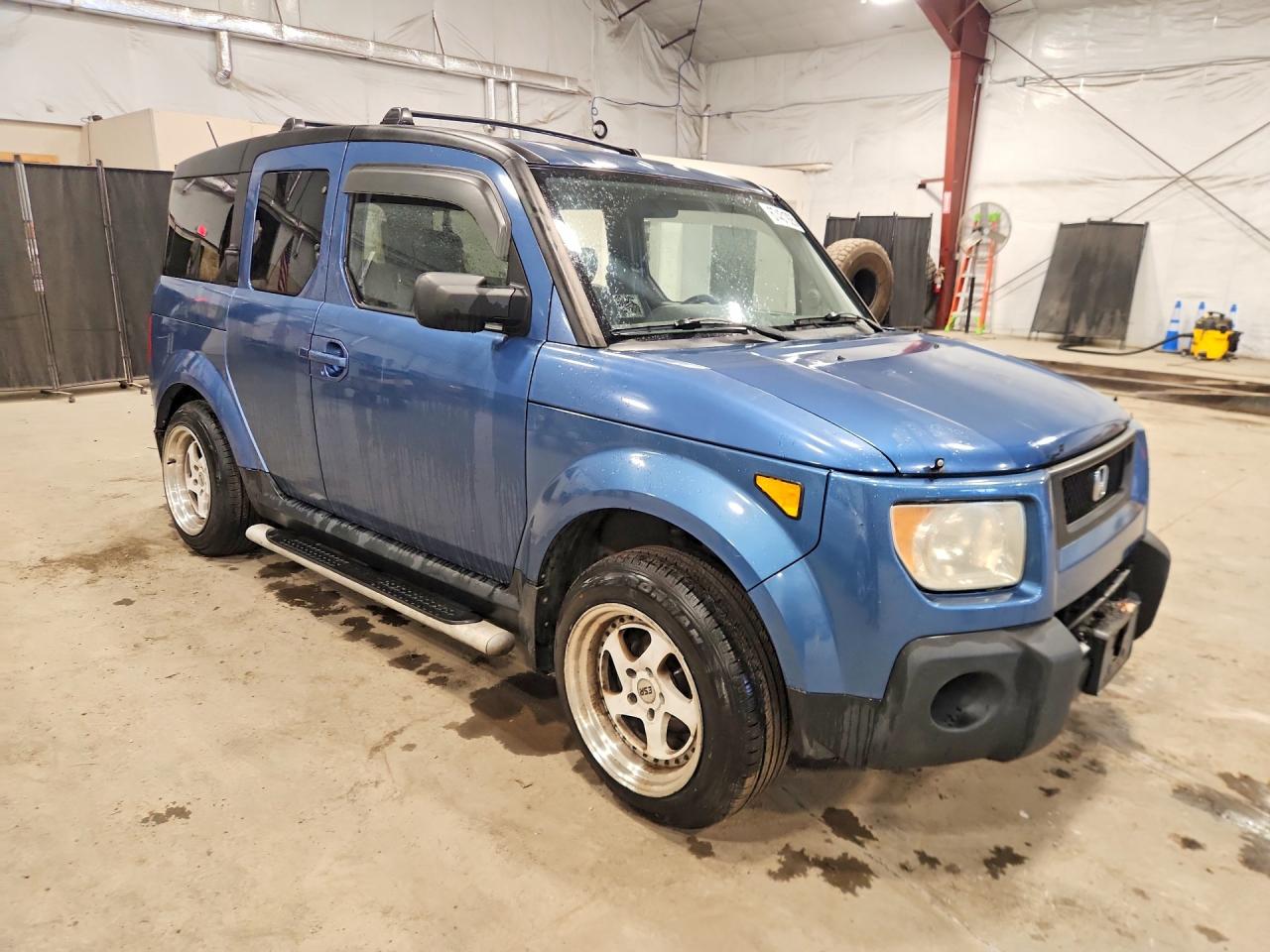 2006 Honda Element Ex Blue vin: 5J6YH28736L002402