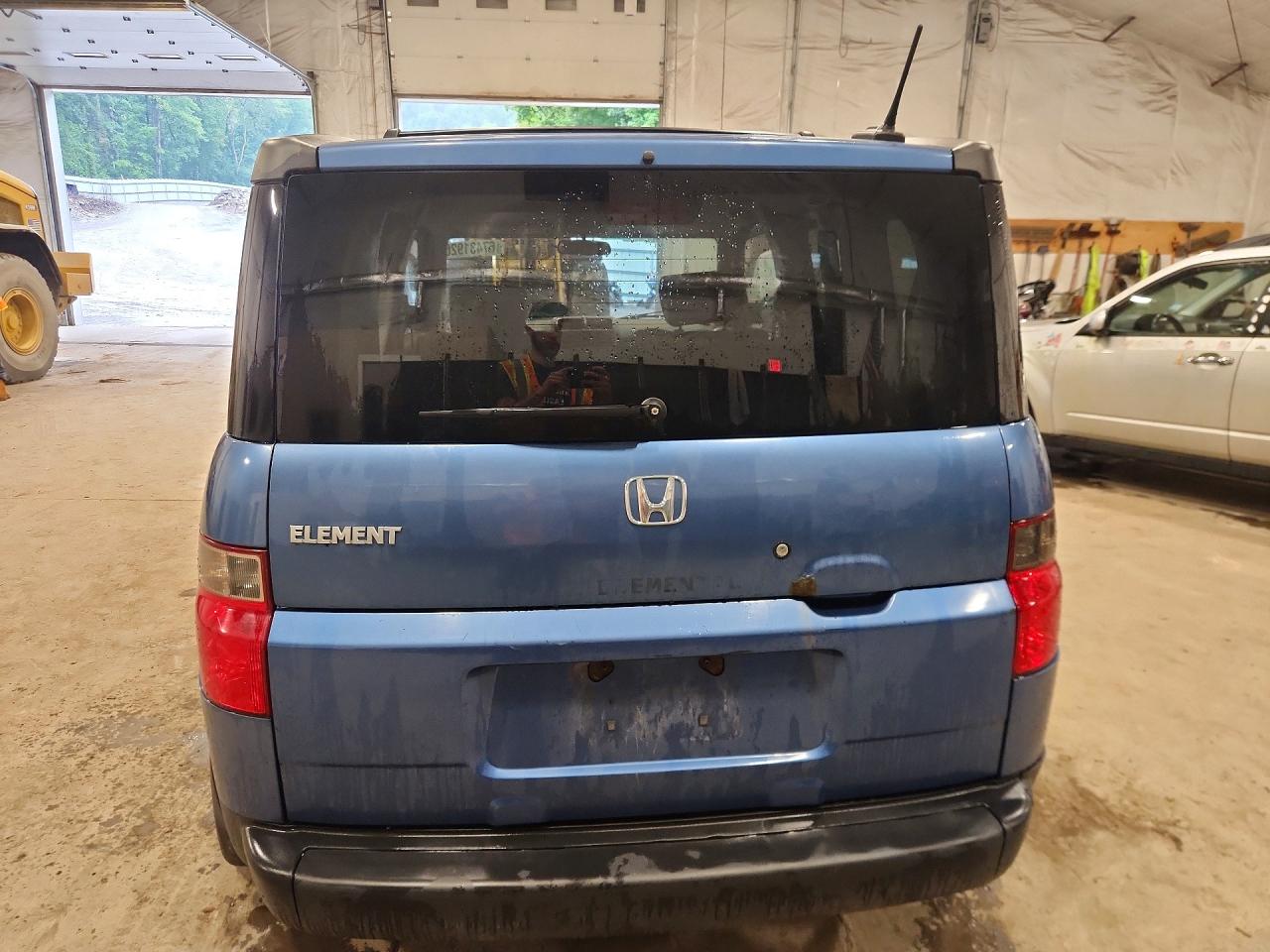 2006 Honda Element Ex Blue vin: 5J6YH28736L002402