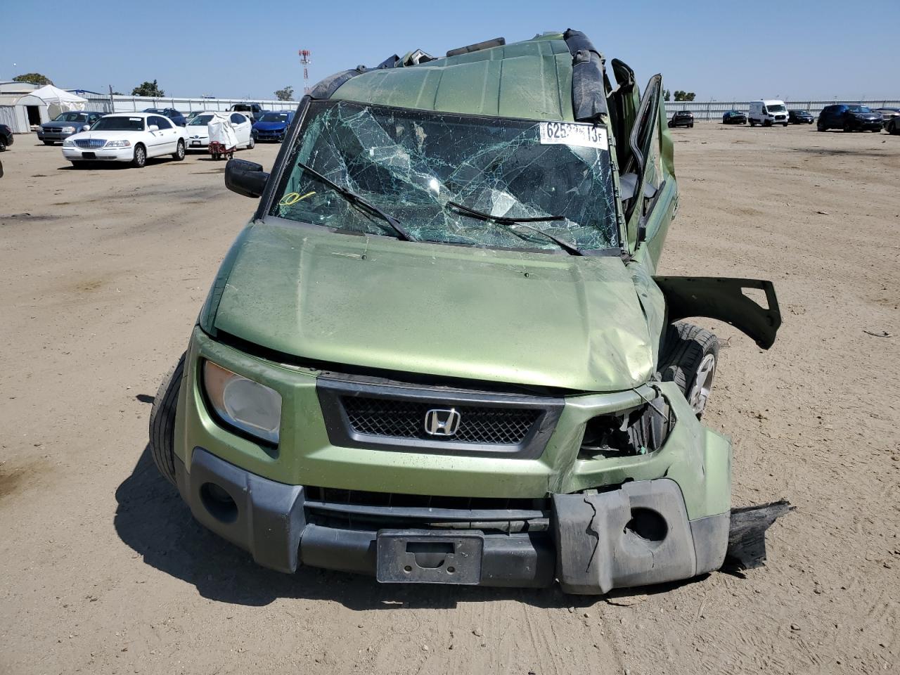 2006 Honda Element Ex Green vin: 5J6YH28736L007728