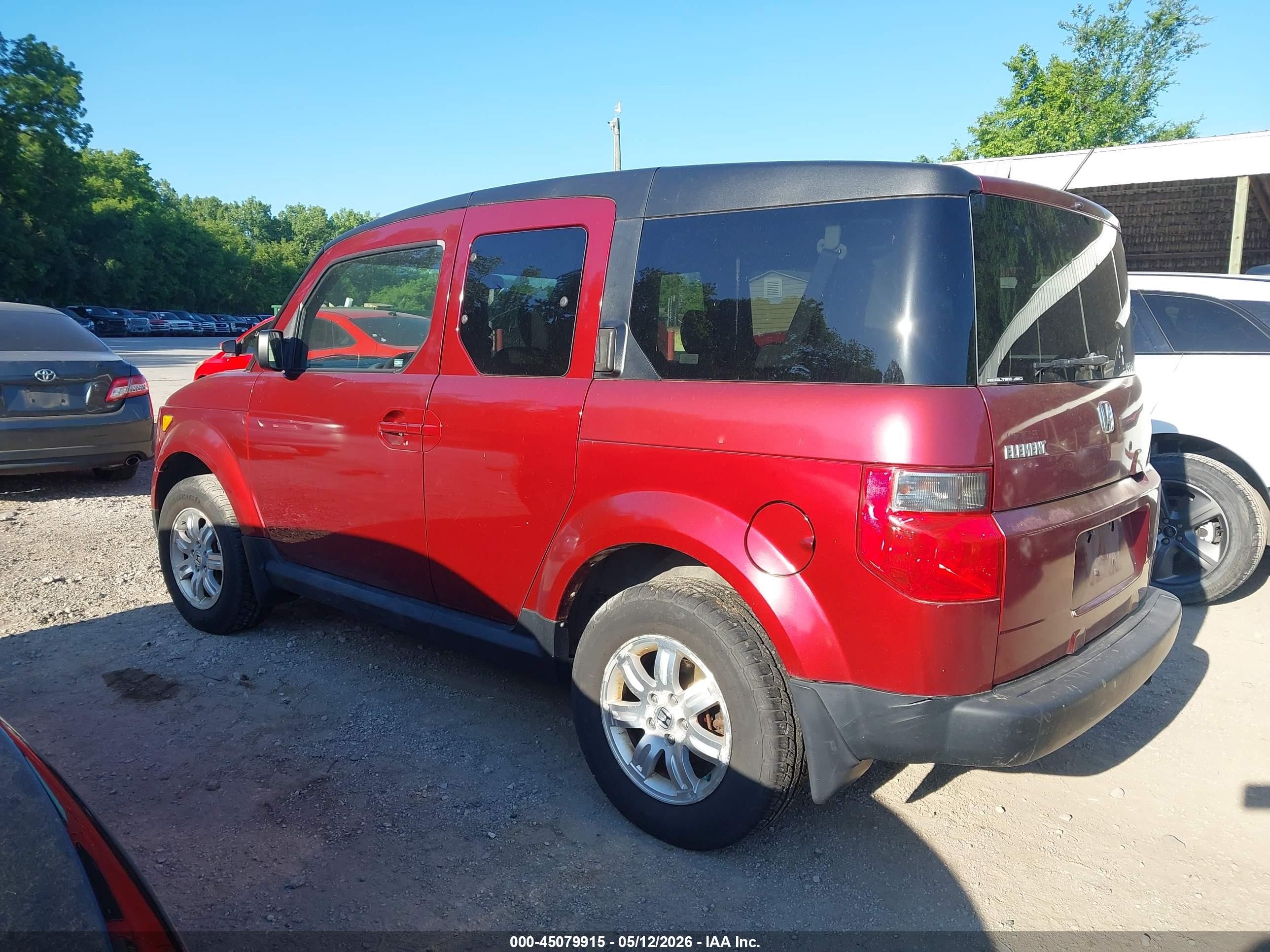 2006 Honda Element Ex-p Red vin: 5J6YH28736L018471
