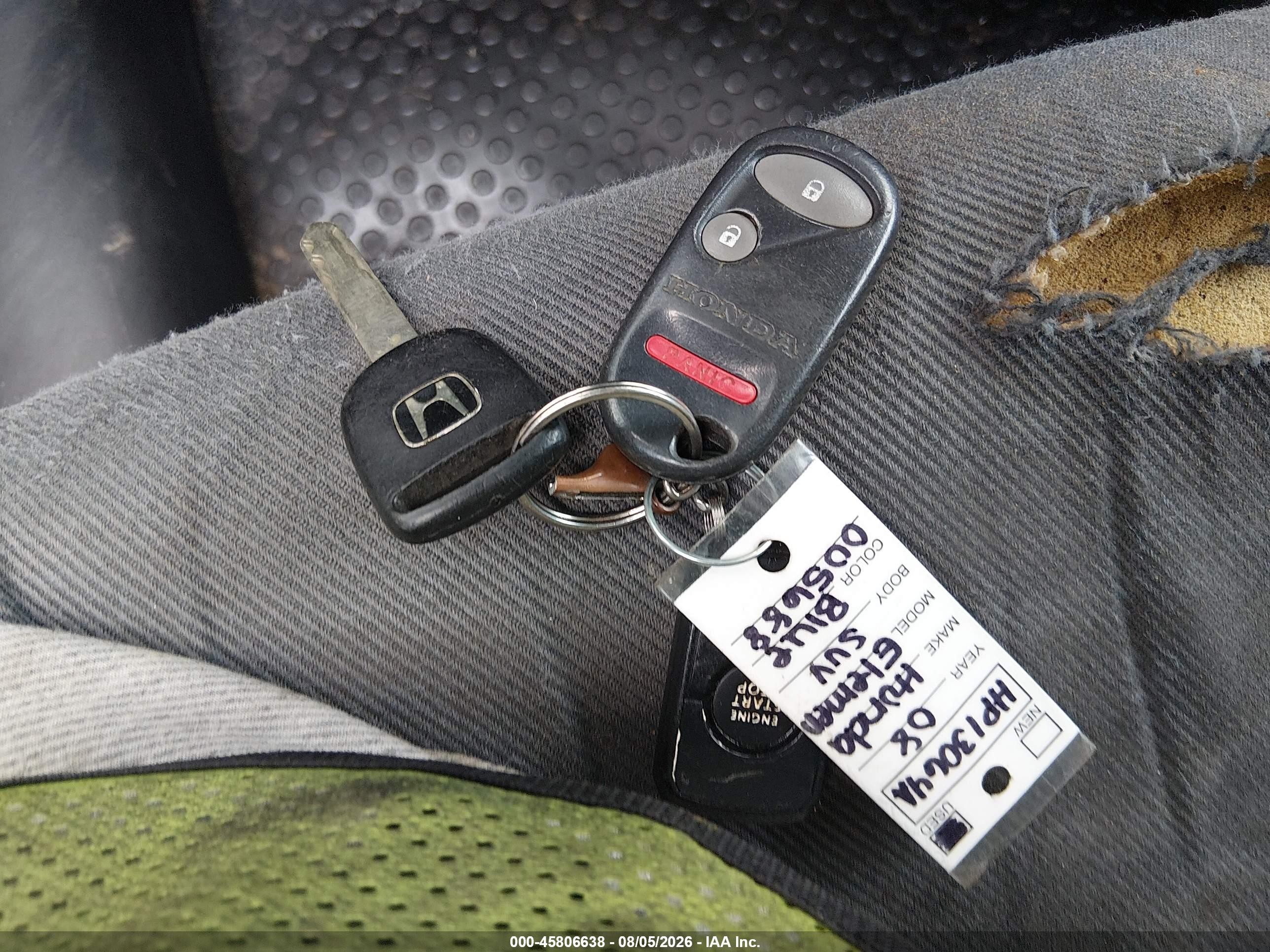 2008 Honda Element Ex Синий vin: 5J6YH28738L005688