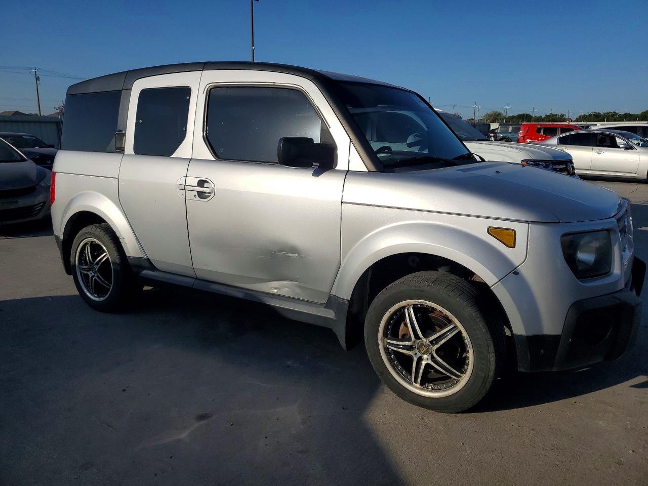 2008 Honda Element Ex Silver vin: 5J6YH28738L014472