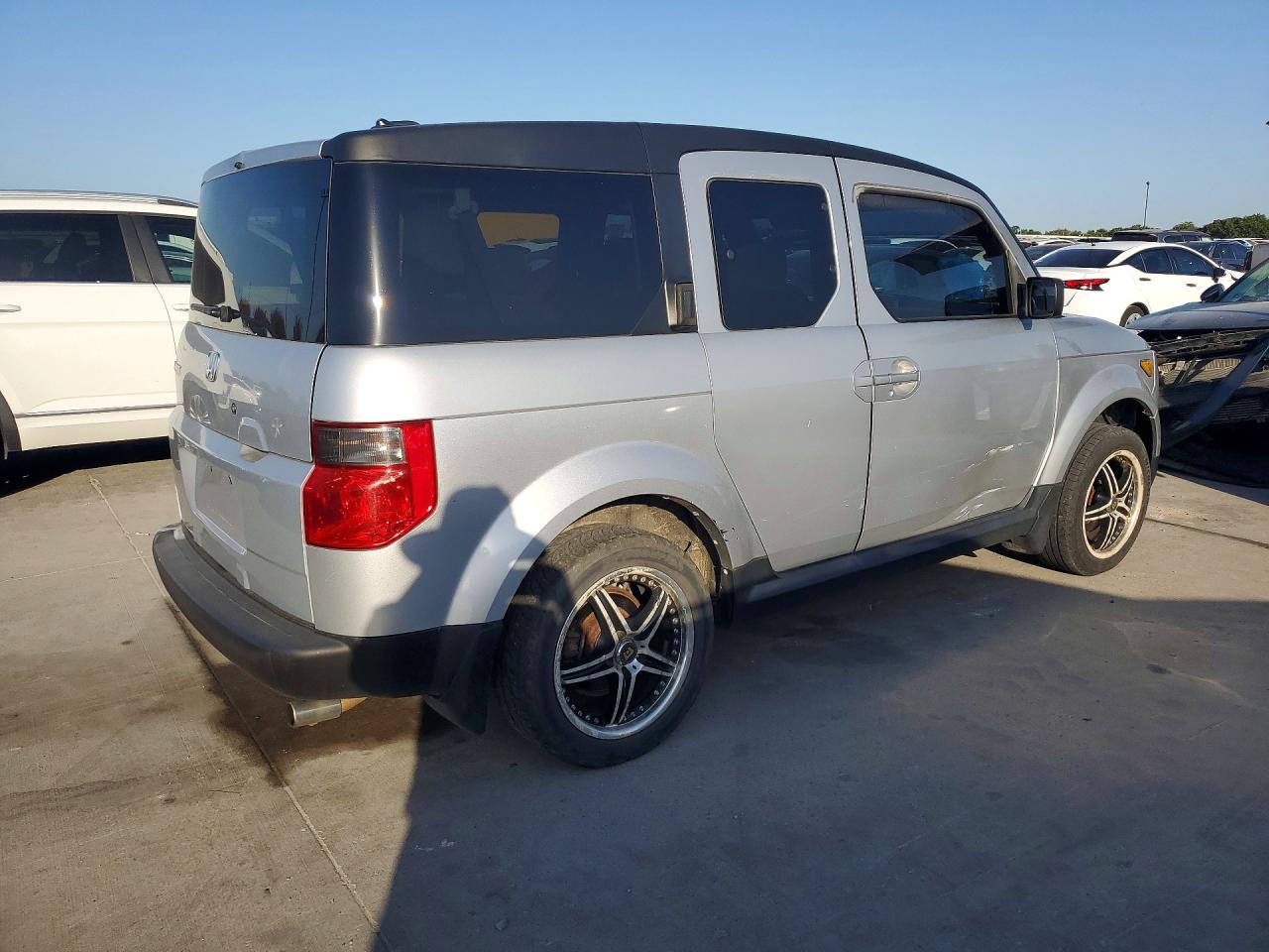 2008 Honda Element Ex Silver vin: 5J6YH28738L014472