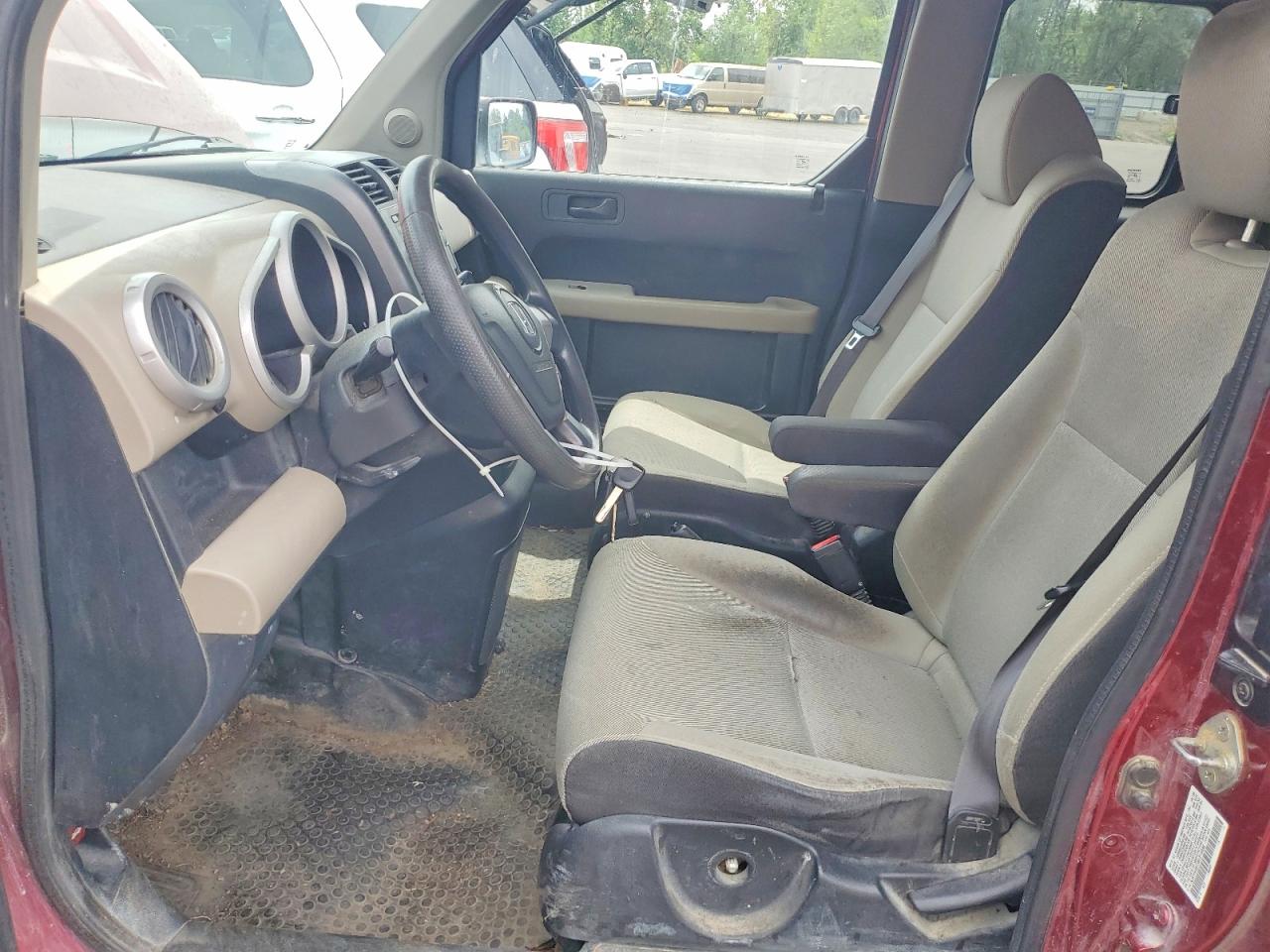 2008 Honda Element Ex Красный vin: 5J6YH28738L014956