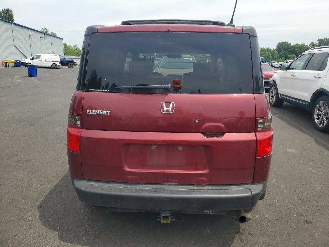 2008 Honda Element Ex Красный vin: 5J6YH28738L014956