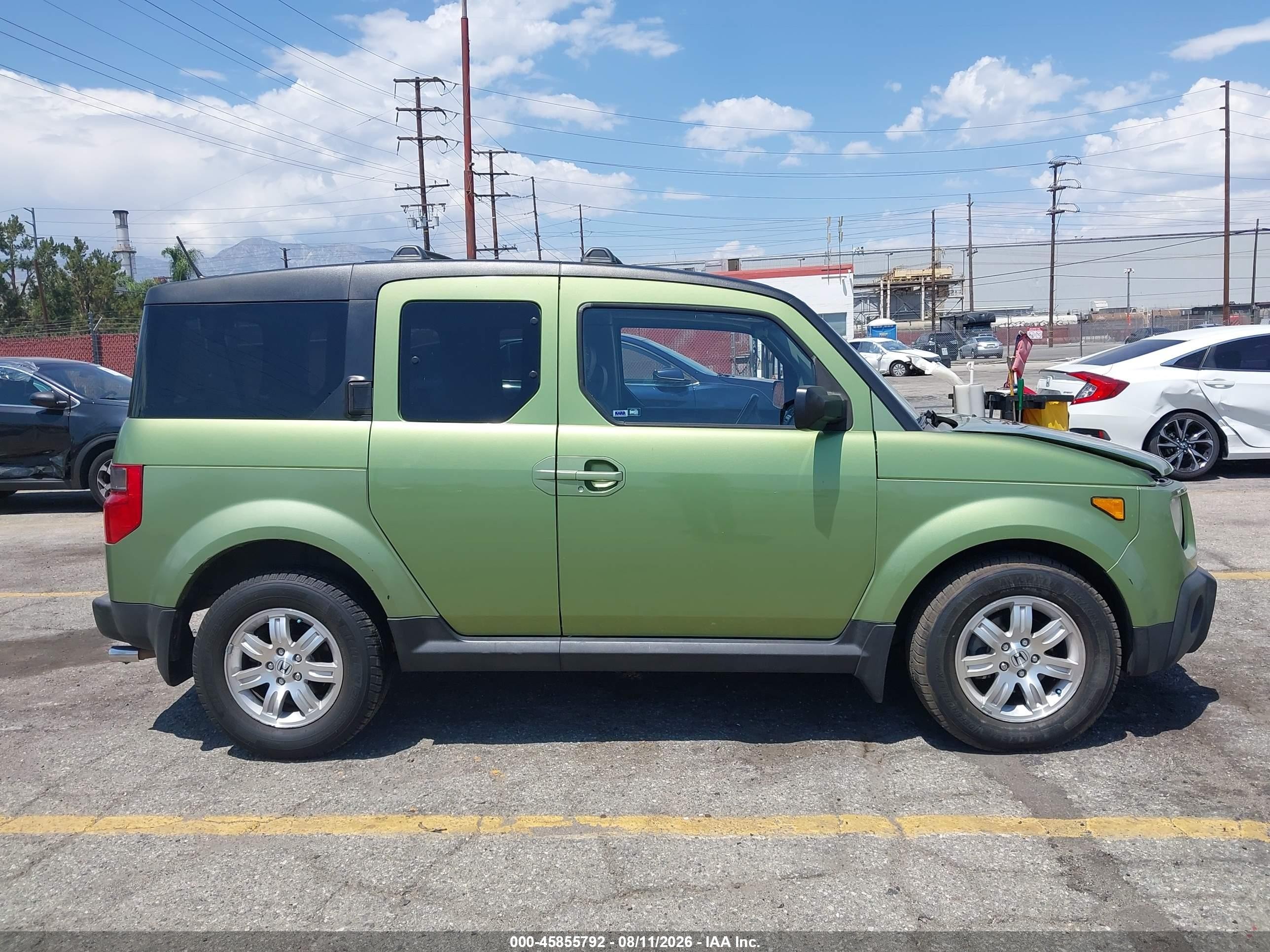 2006 Honda Element Ex-p Green vin: 5J6YH28746L013022
