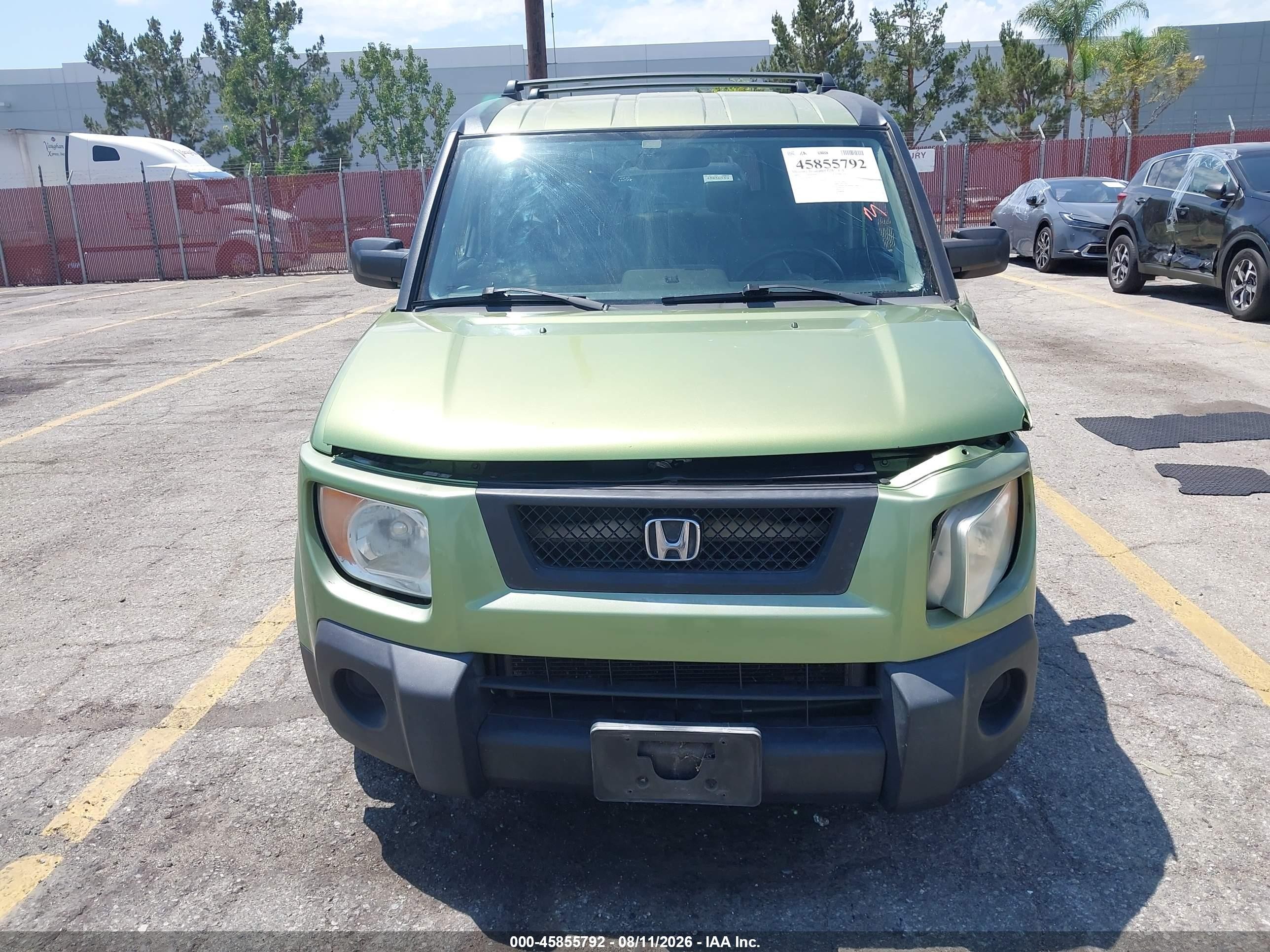 2006 Honda Element Ex-p Green vin: 5J6YH28746L013022