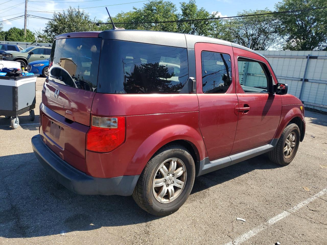 2006 Honda Element Ex Бордовый vin: 5J6YH28746L018334