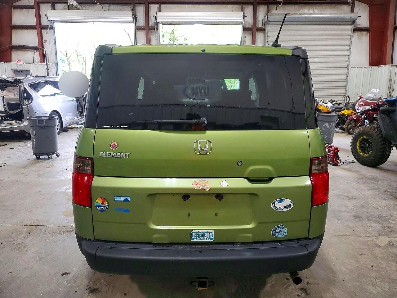 2008 Honda Element Ex Зеленый vin: 5J6YH28748L004291