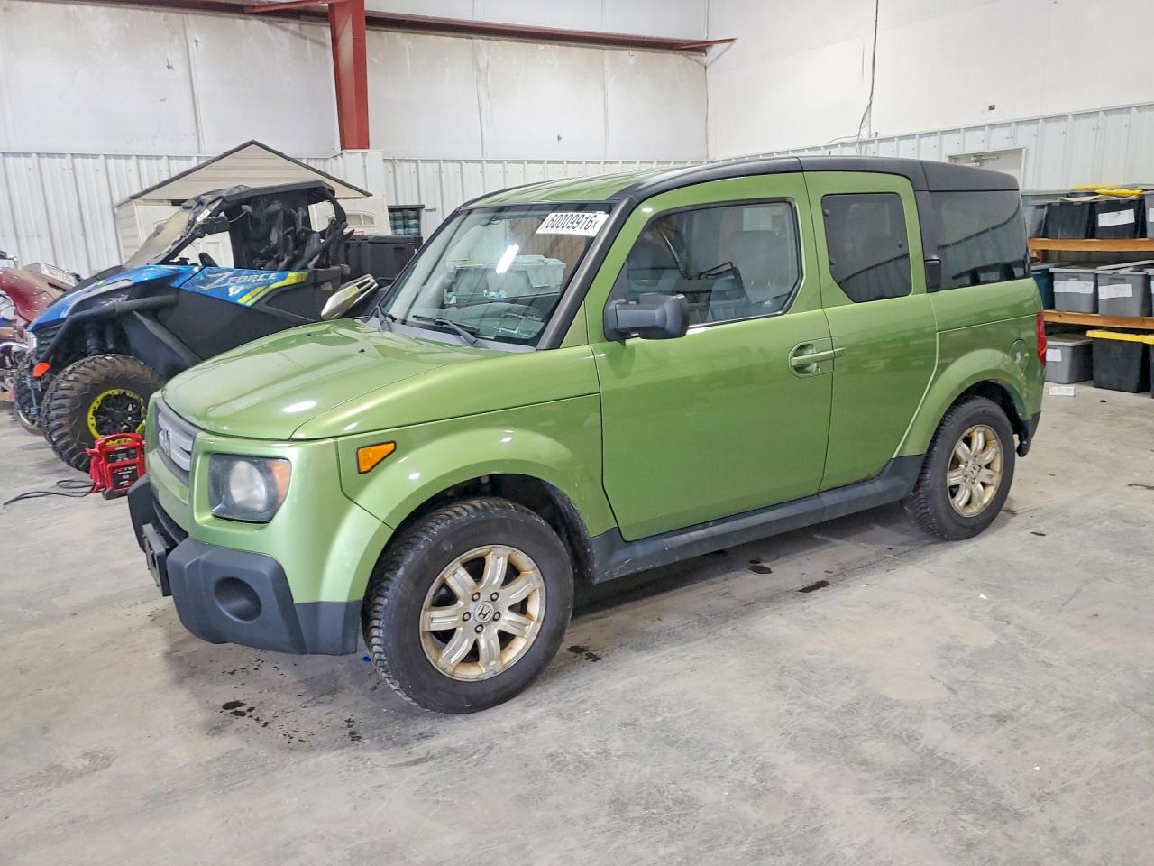 2008 Honda Element Ex Green vin: 5J6YH28748L004291