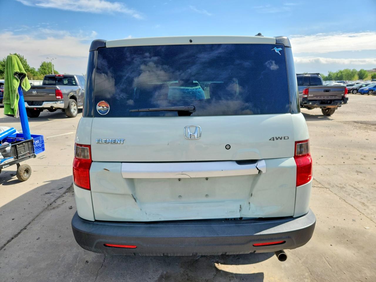 2009 Honda Element Ex Бежевый vin: 5J6YH28749L003014