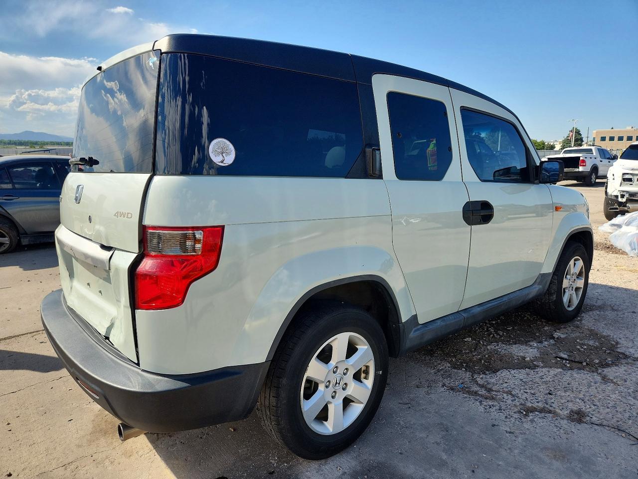 2009 Honda Element Ex Бежевый vin: 5J6YH28749L003014
