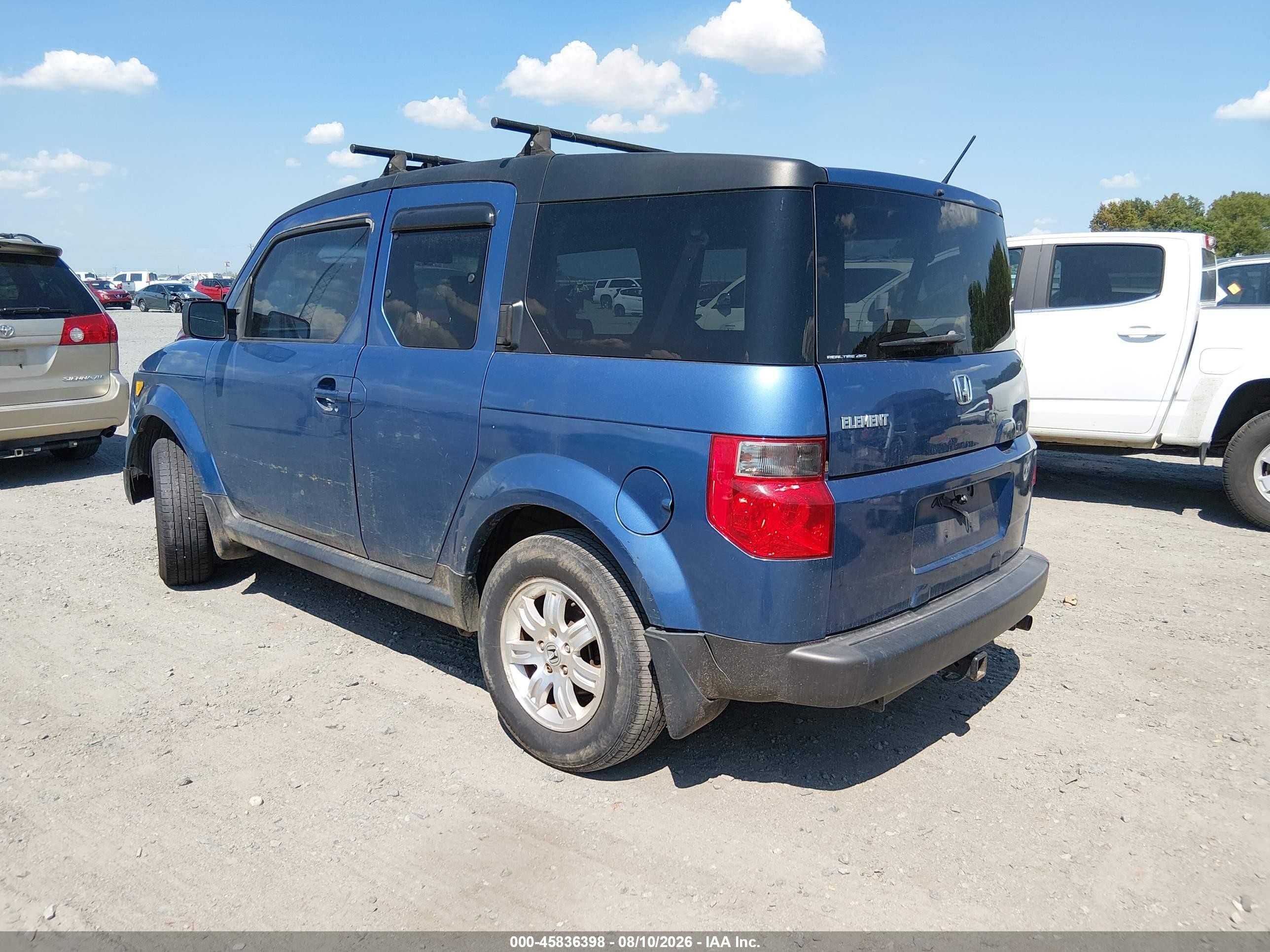 2006 Honda Element Ex-p Синий vin: 5J6YH28756L024370