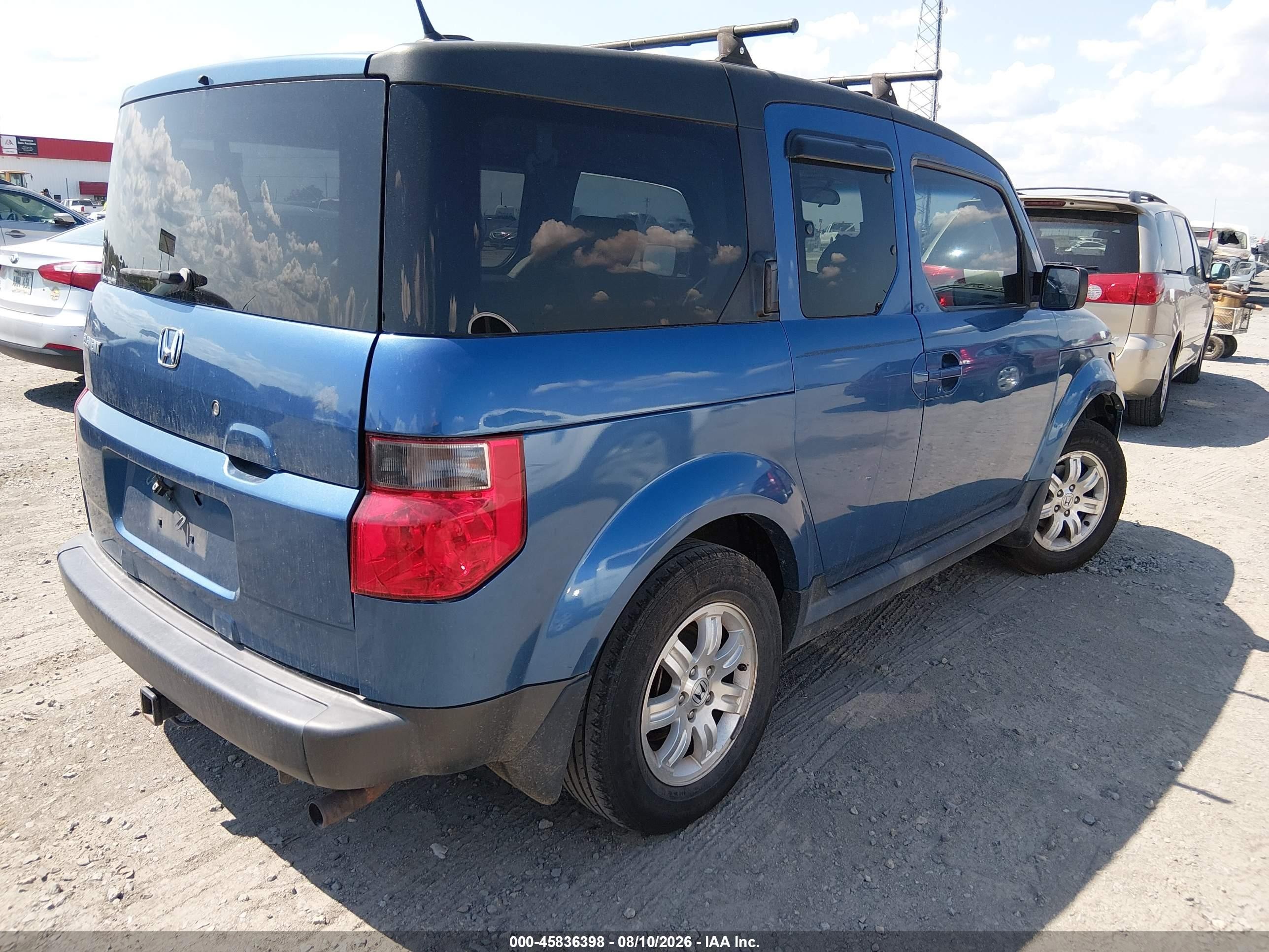 2006 Honda Element Ex-p Синий vin: 5J6YH28756L024370